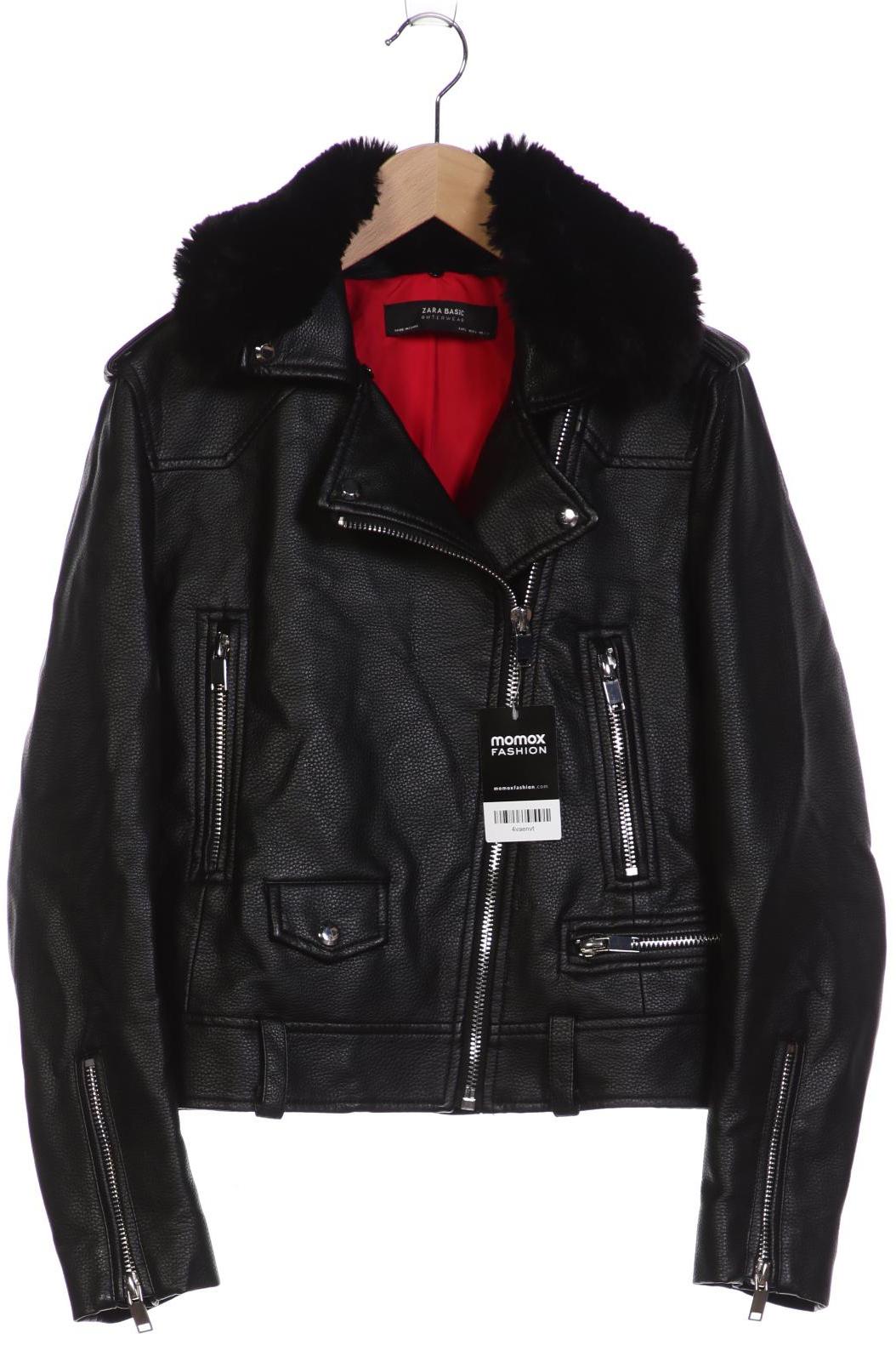

ZARA Damen Jacke, schwarz