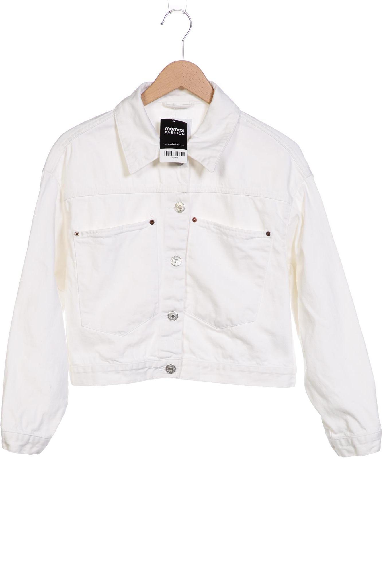 

ZARA Damen Jacke, weiß