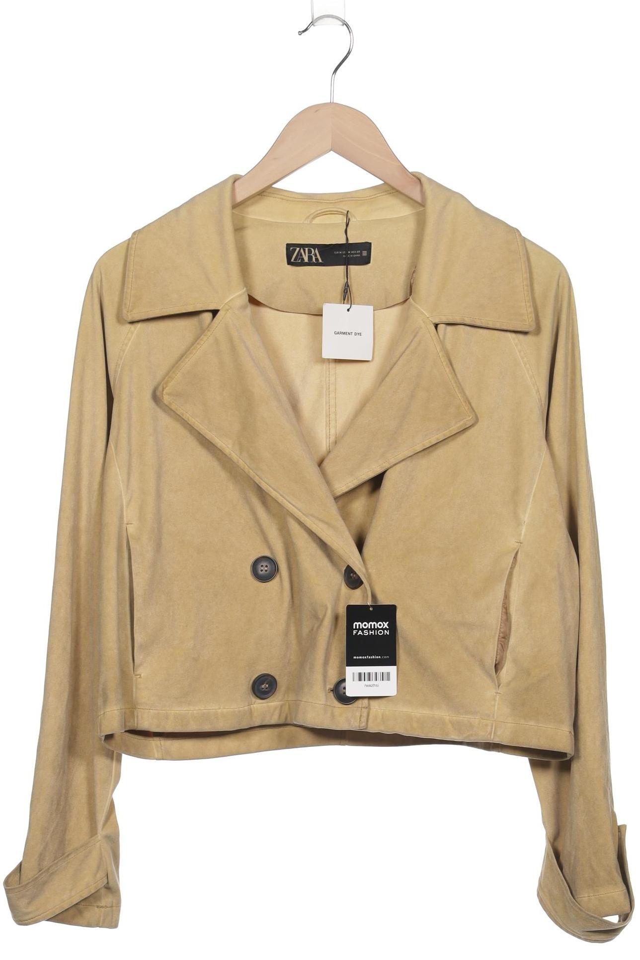 

Zara Damen Jacke, beige, Gr. 38