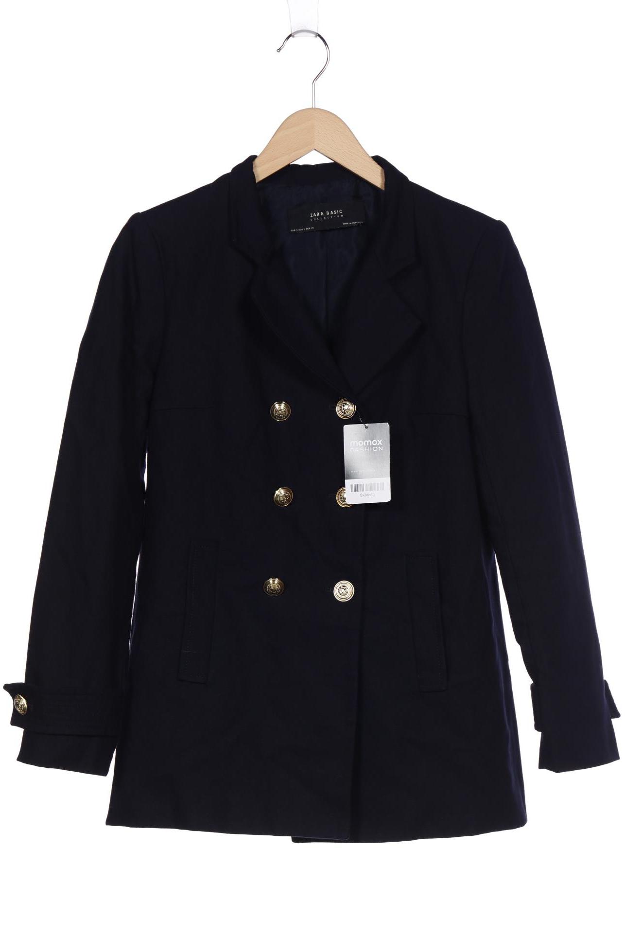 

ZARA Damen Jacke, marineblau