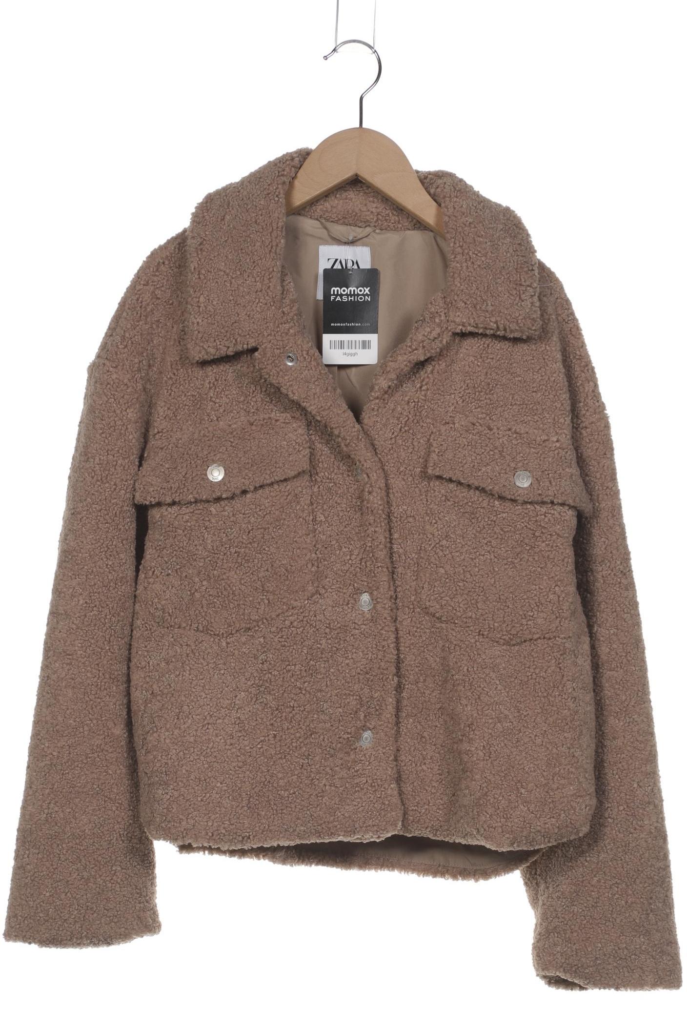 

Zara Damen Jacke, beige, Gr. 38