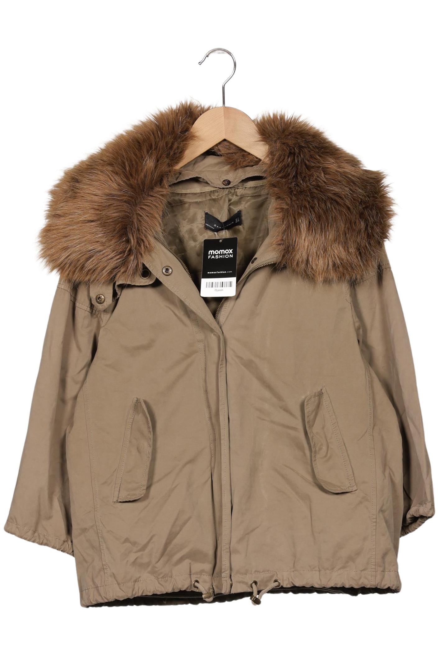 

Zara Damen Jacke, beige, Gr. 36