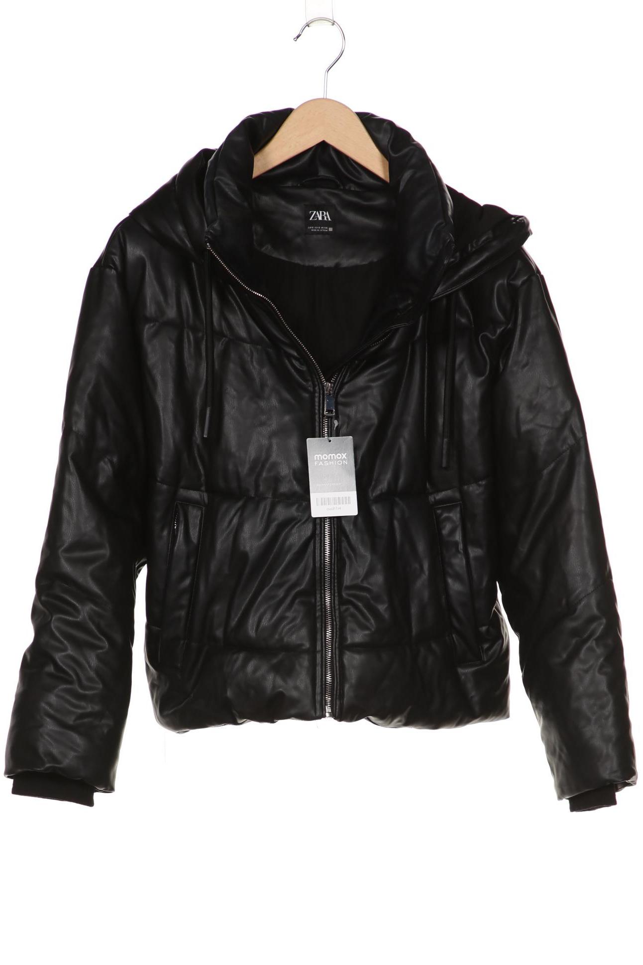 

ZARA Damen Jacke, schwarz
