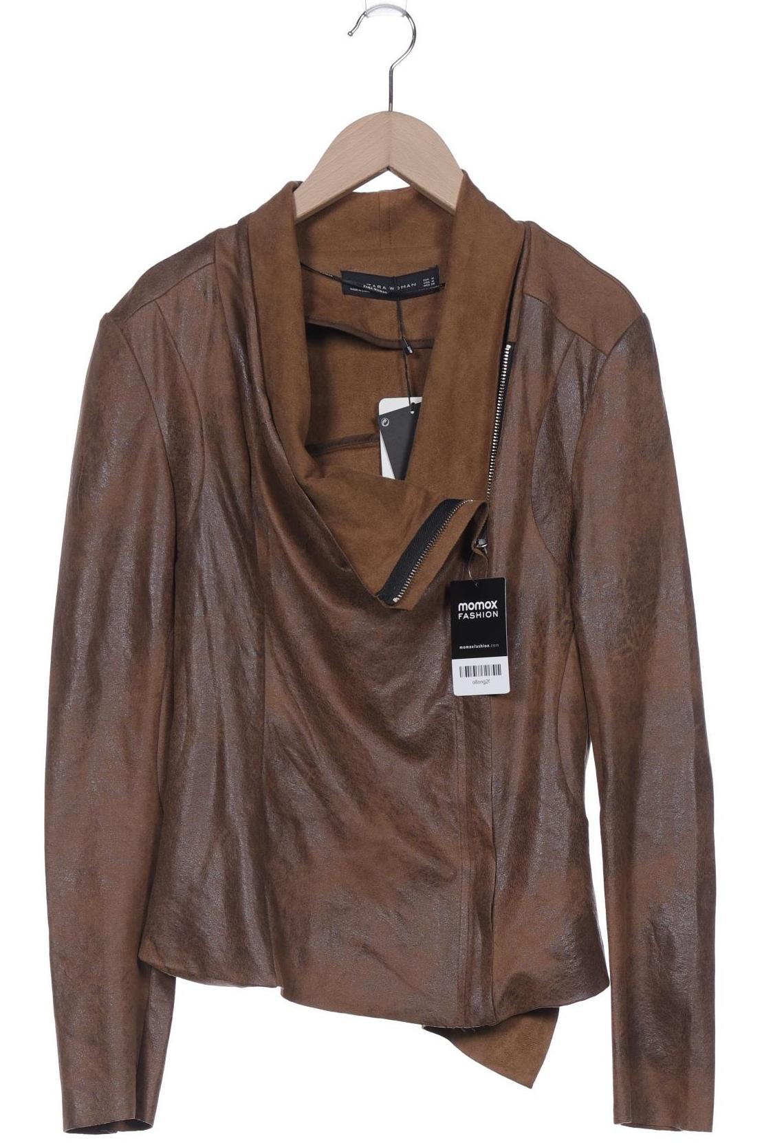 

Zara Damen Jacke, braun, Gr. 38