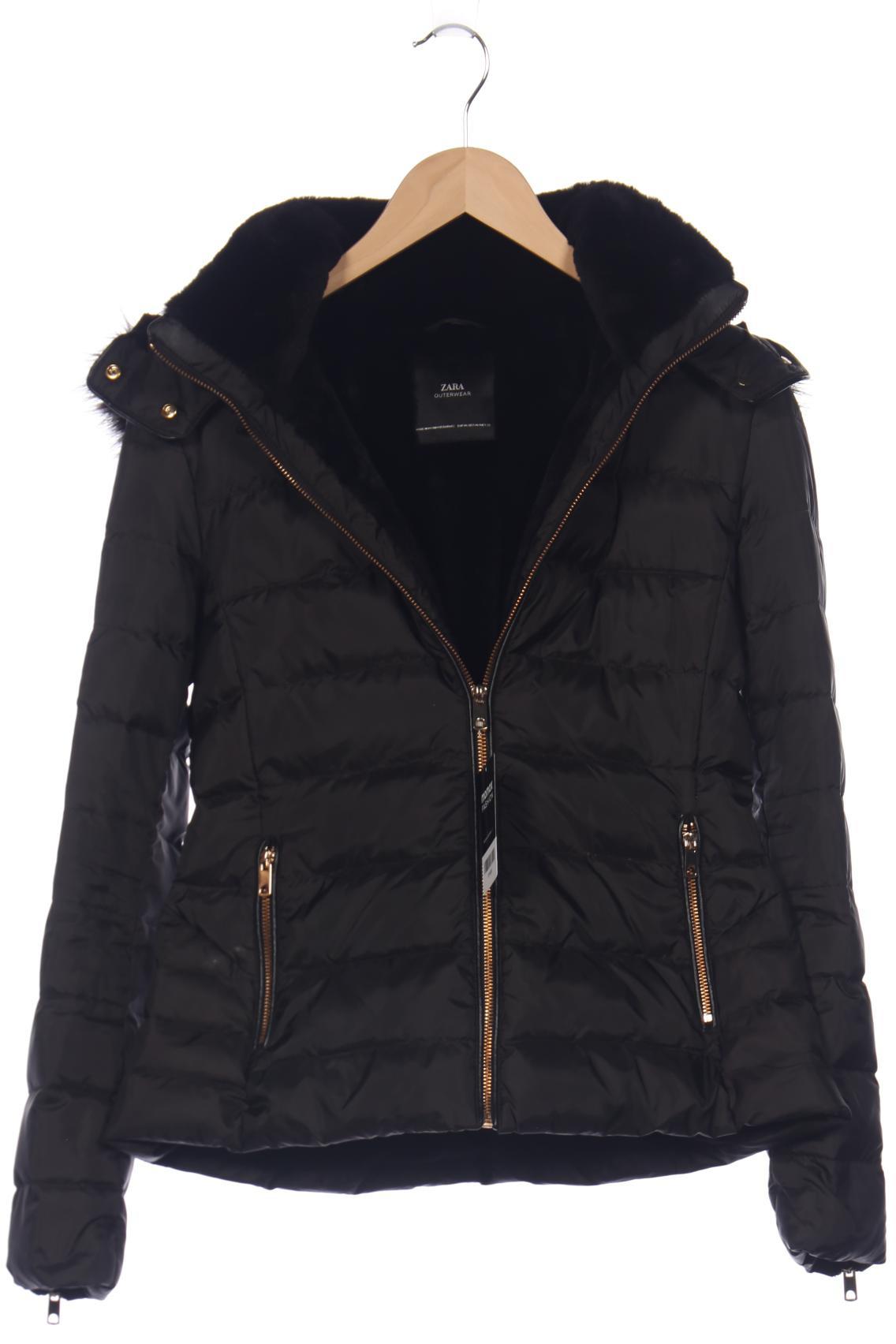 

ZARA Damen Jacke, schwarz