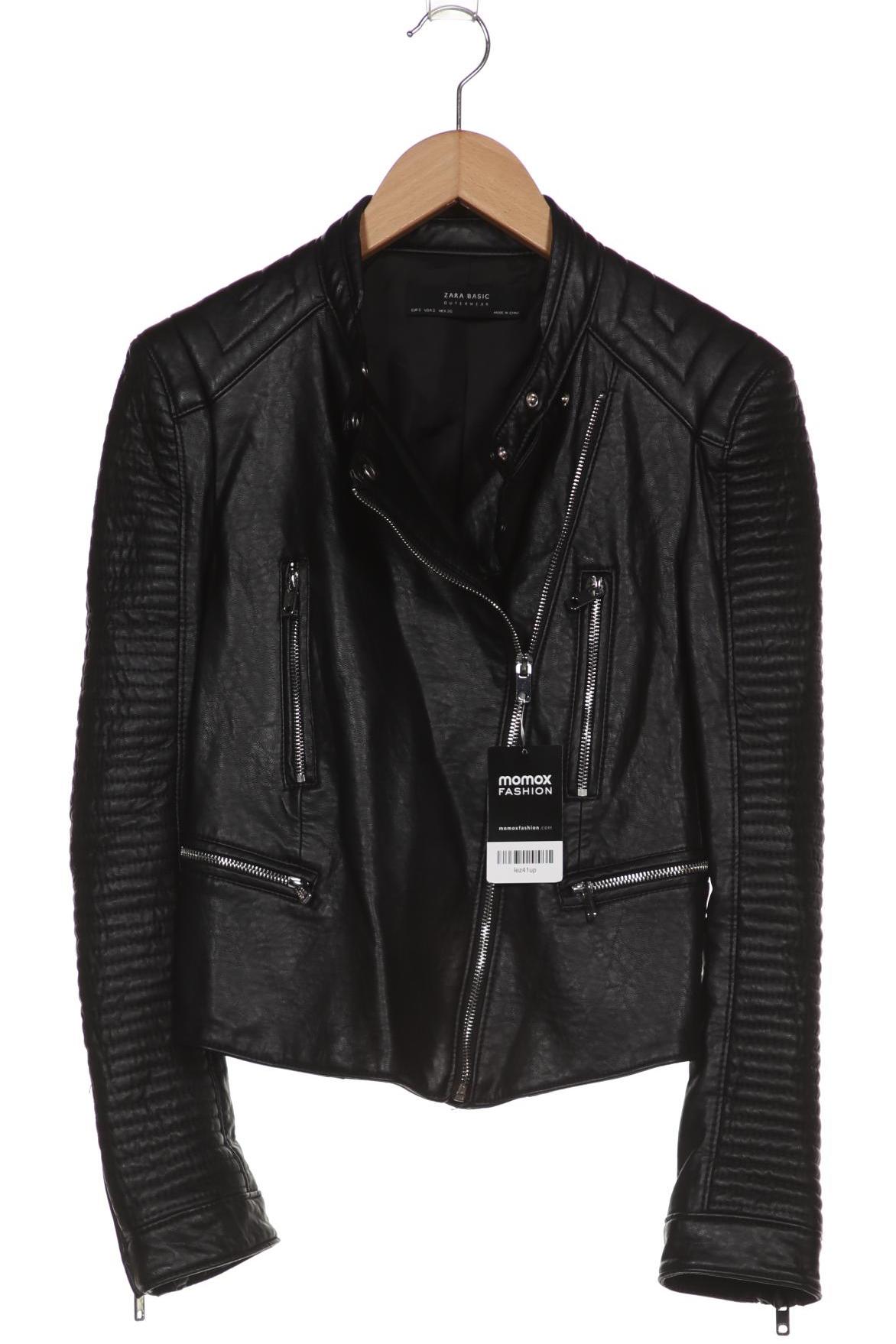 

ZARA Damen Jacke, schwarz