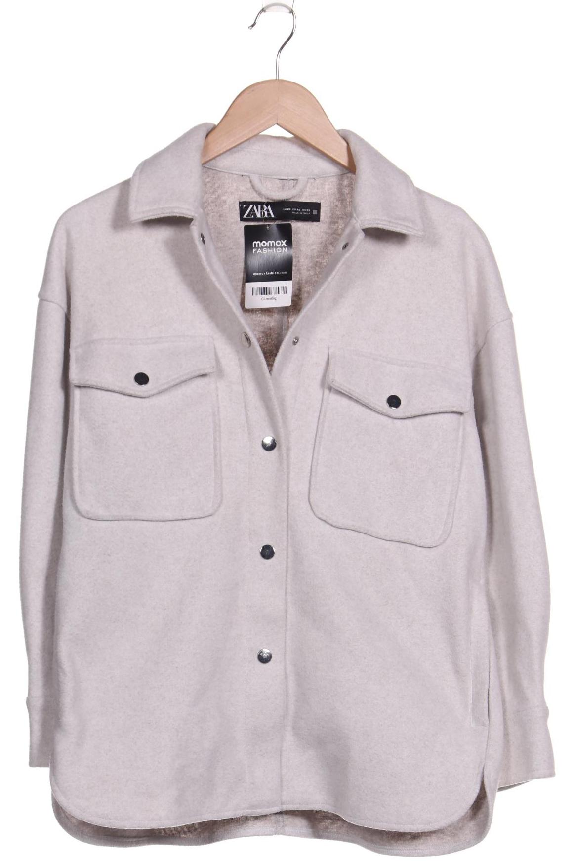 

Zara Damen Jacke, beige, Gr. 34