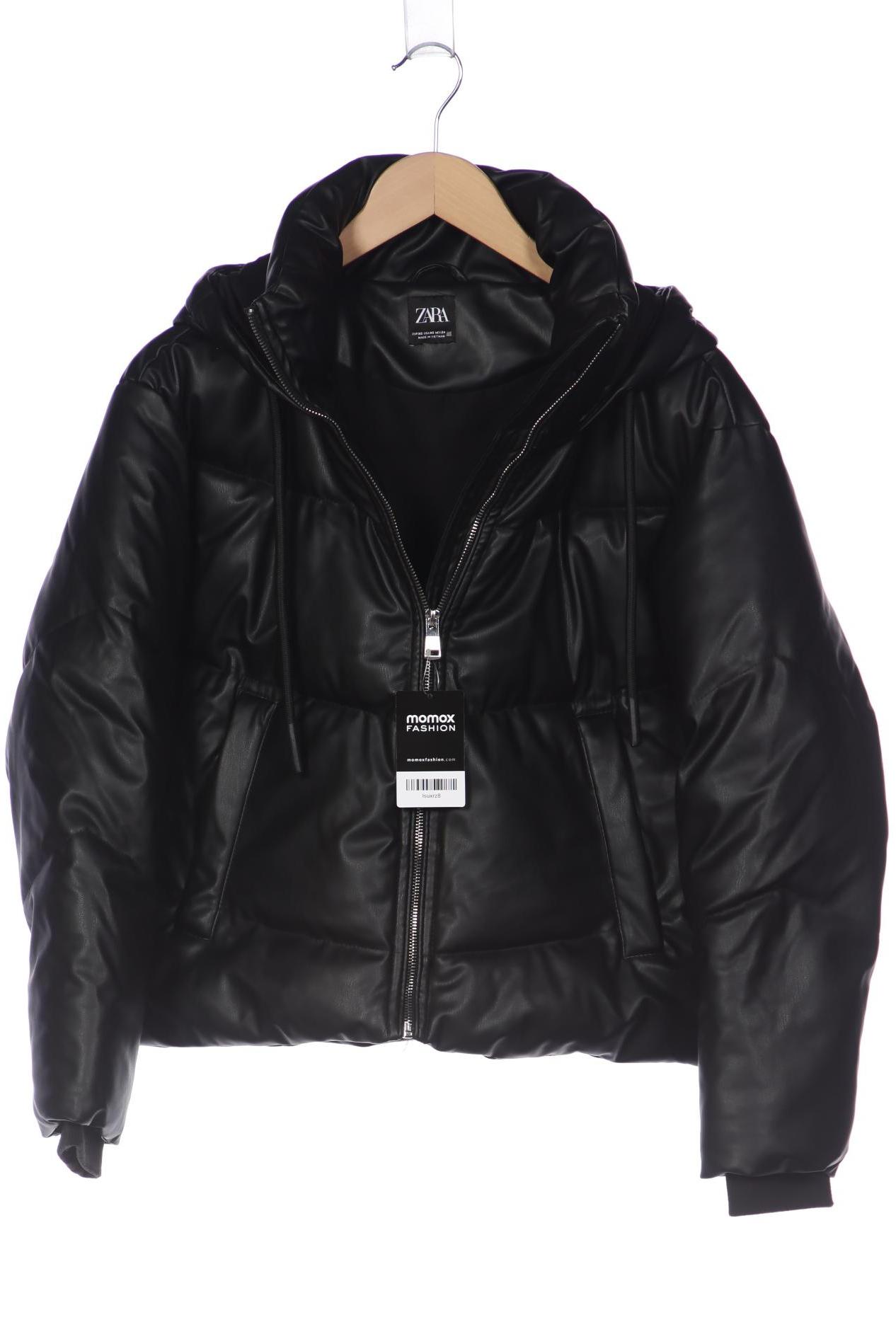 

ZARA Damen Jacke, schwarz