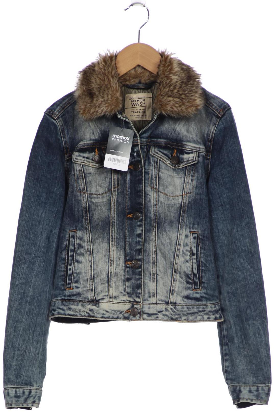 

Zara Damen Jacke, marineblau, Gr. 36