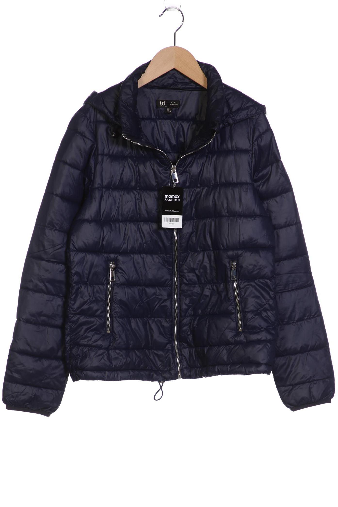 

ZARA Damen Jacke, marineblau