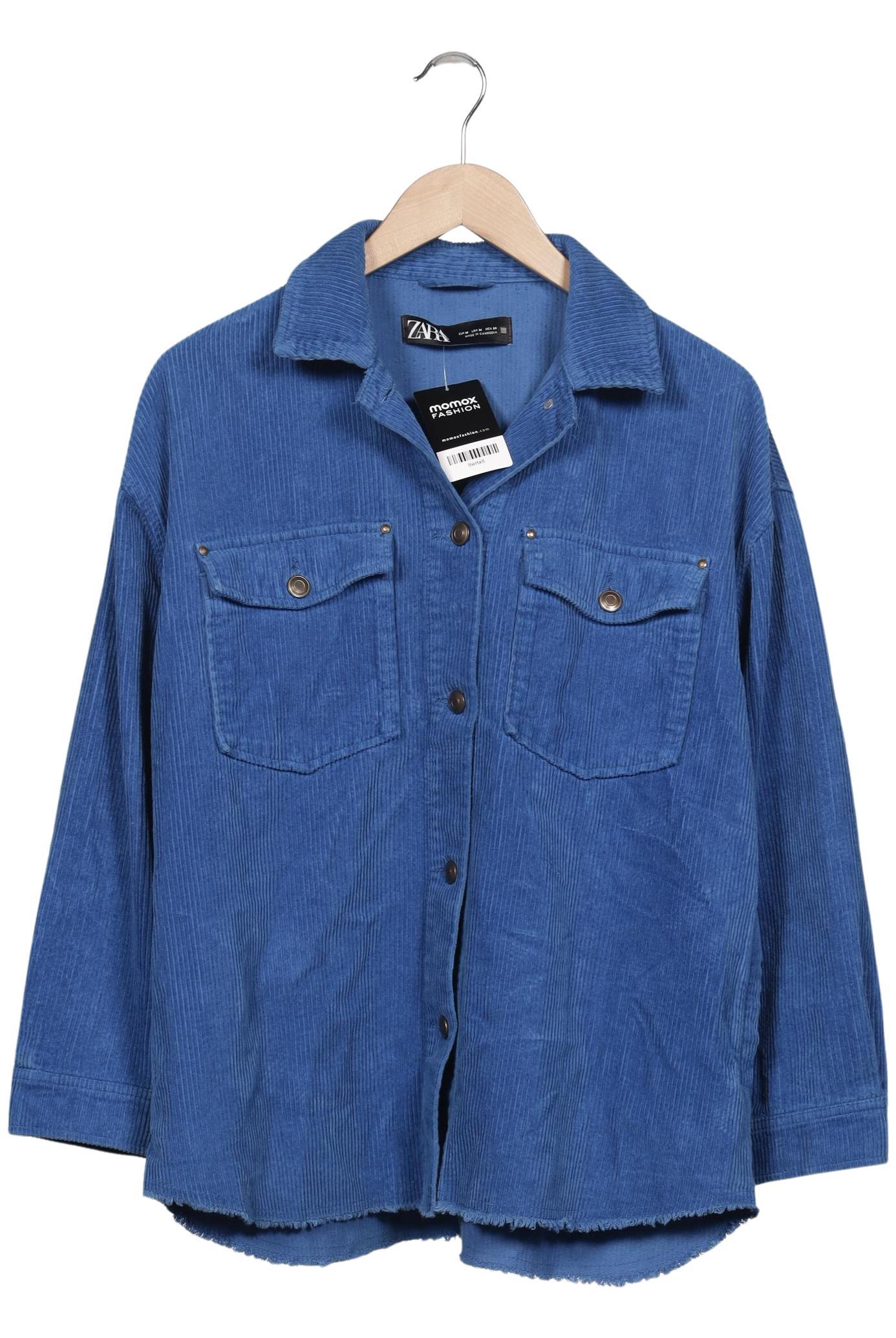 

Zara Damen Jacke, blau, Gr. 38