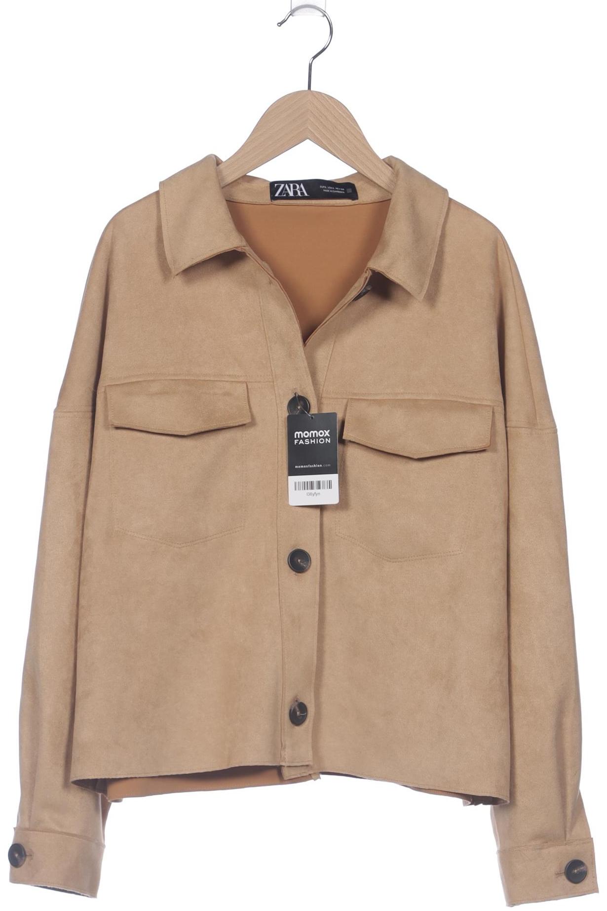 

Zara Damen Jacke, beige, Gr. 42