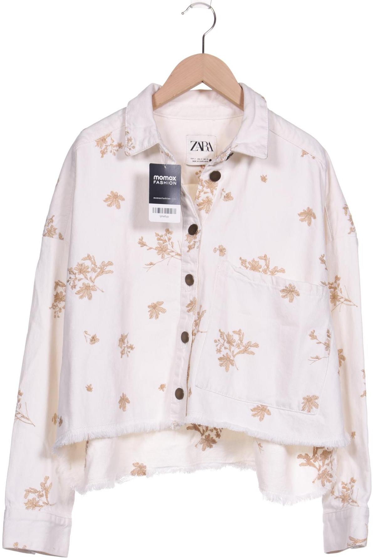 

ZARA Damen Jacke, weiß