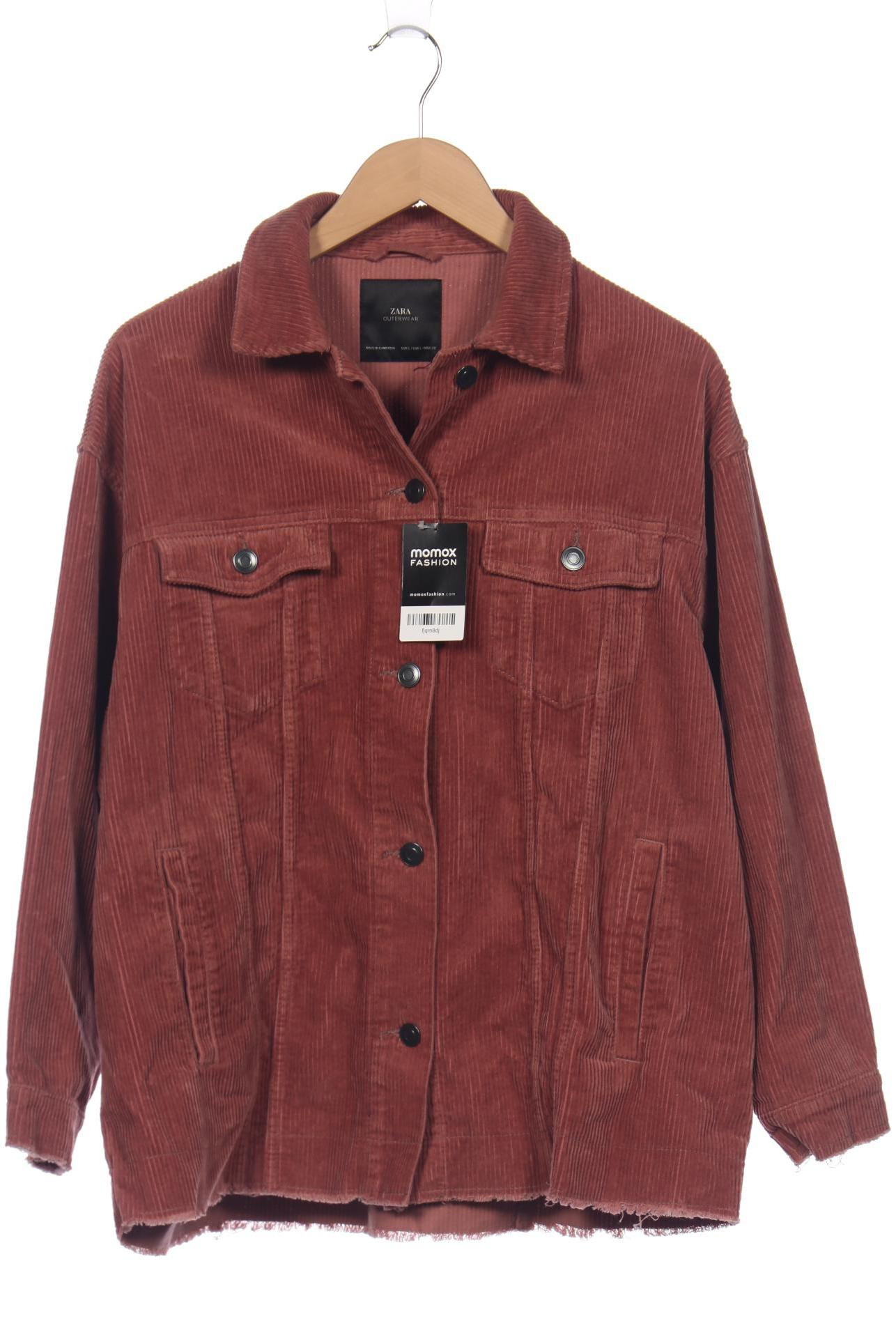 

ZARA Damen Jacke, braun