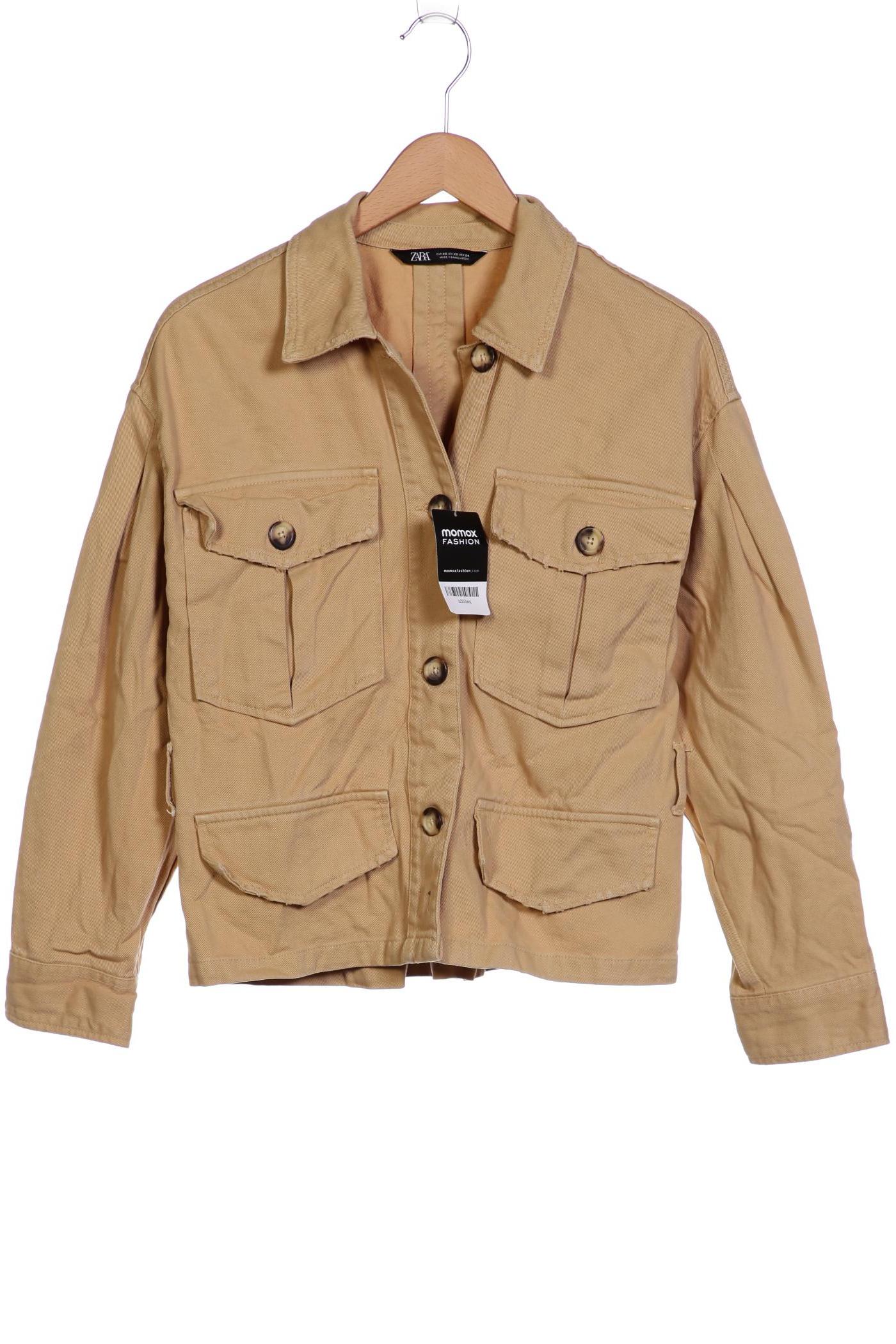 

ZARA Damen Jacke, beige