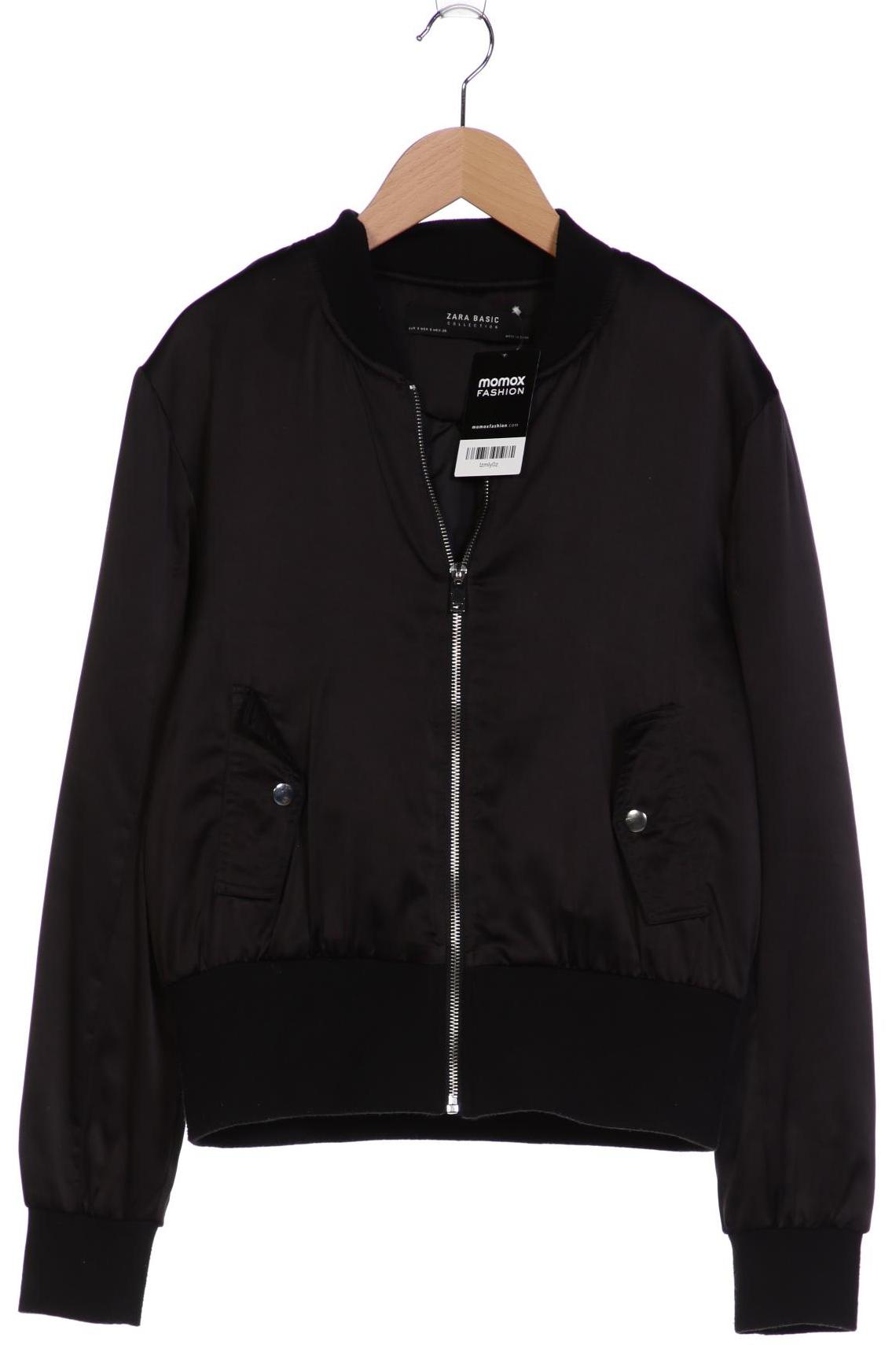 

ZARA Damen Jacke, schwarz