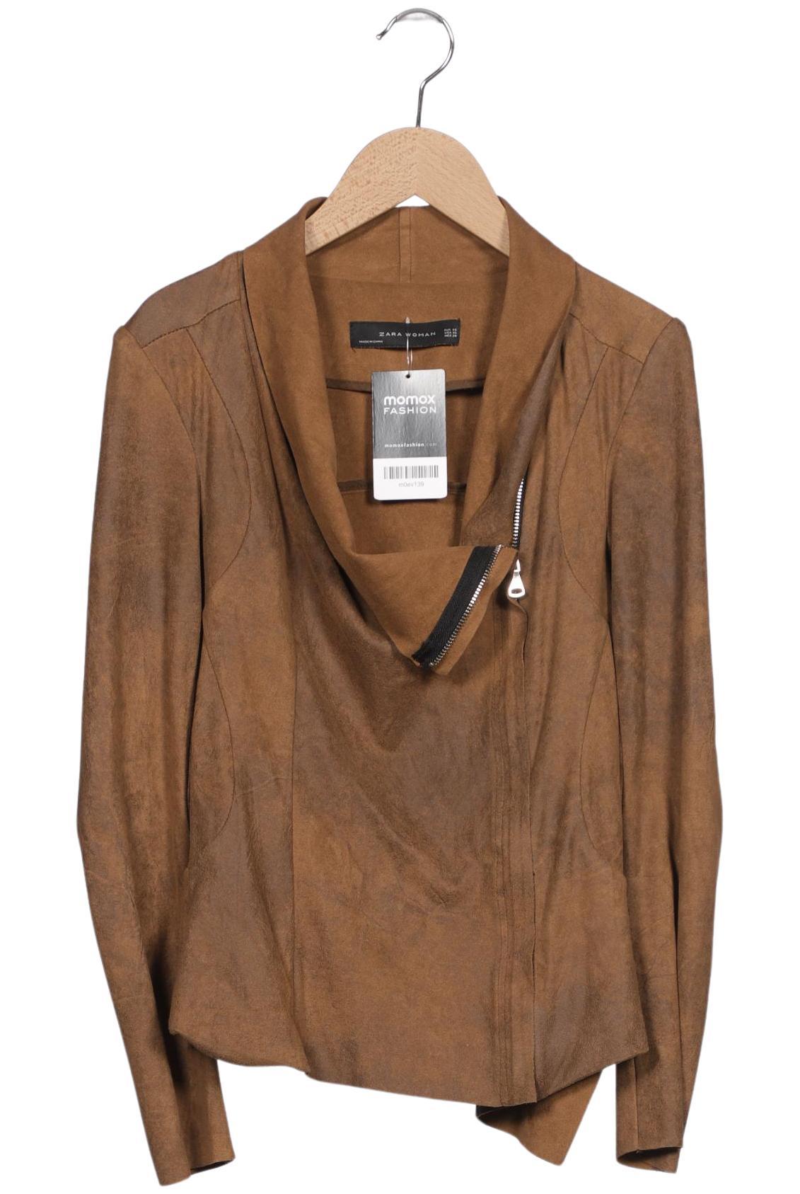 

Zara Damen Jacke, braun, Gr. 34