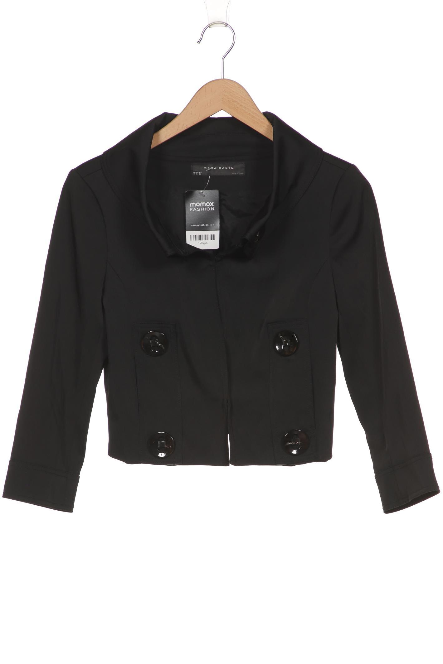 

ZARA Damen Jacke, schwarz