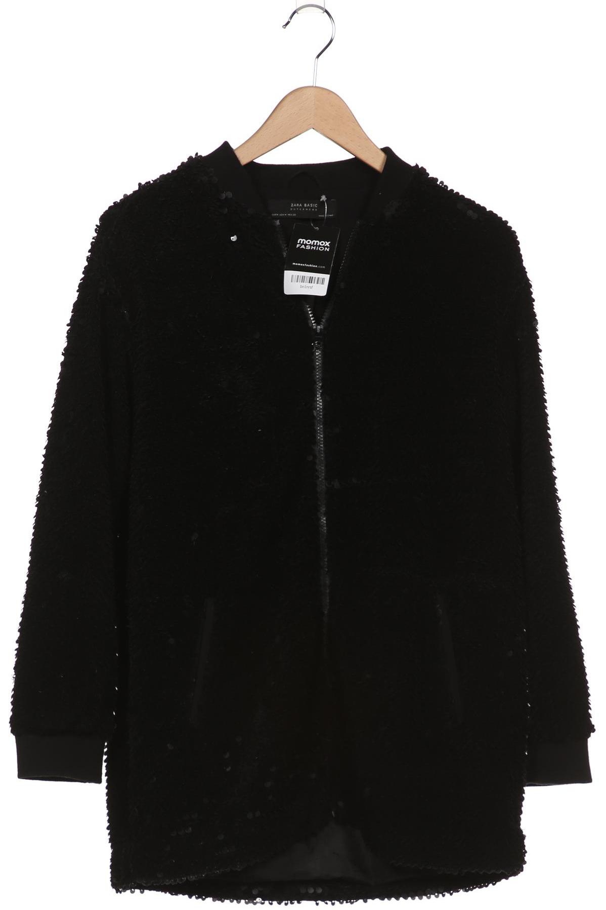

ZARA Damen Jacke, schwarz
