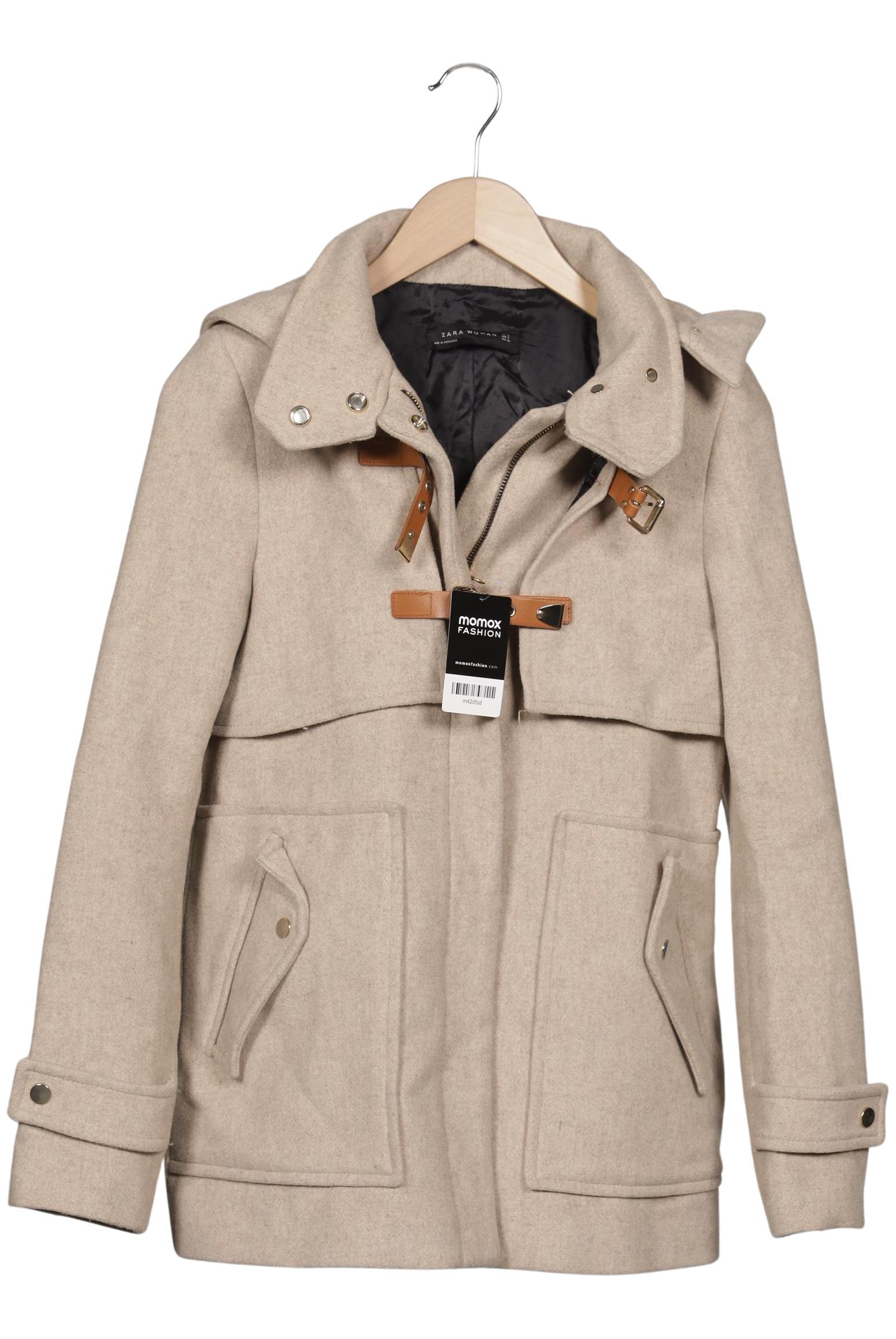 

Zara Damen Jacke, beige, Gr. 36