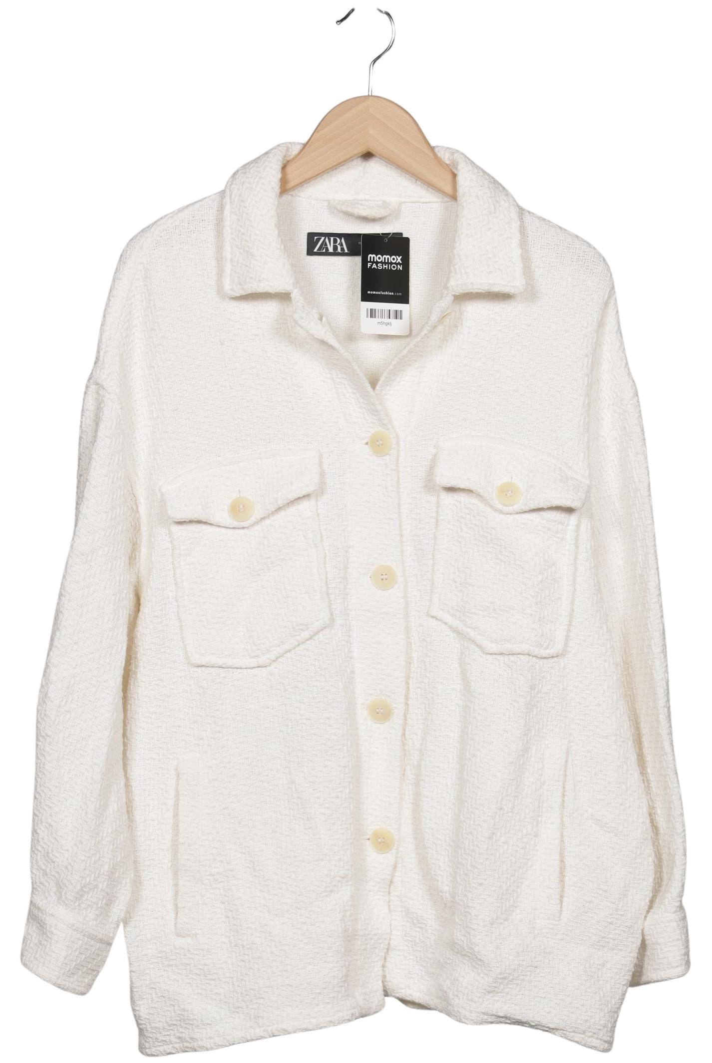 

Zara Damen Jacke, cremeweiß, Gr. 38