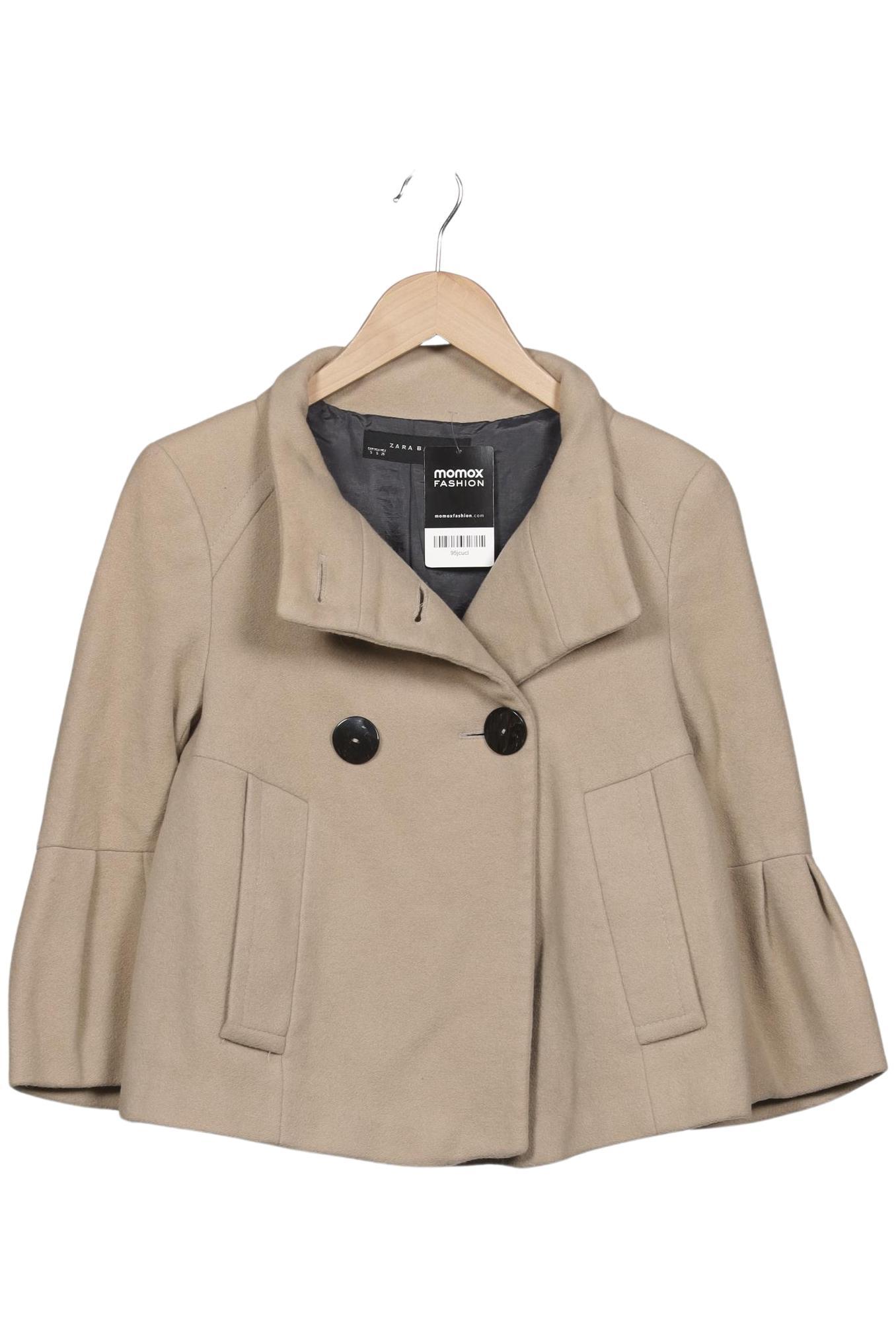 

Zara Damen Jacke, beige, Gr. 36