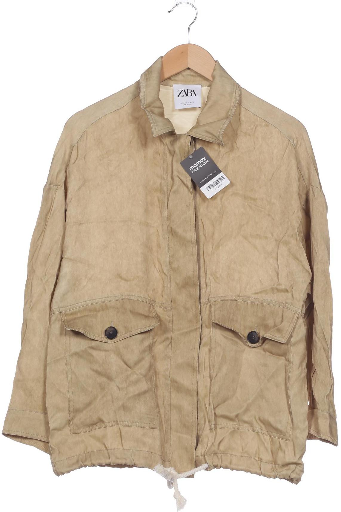 

ZARA Damen Jacke, beige