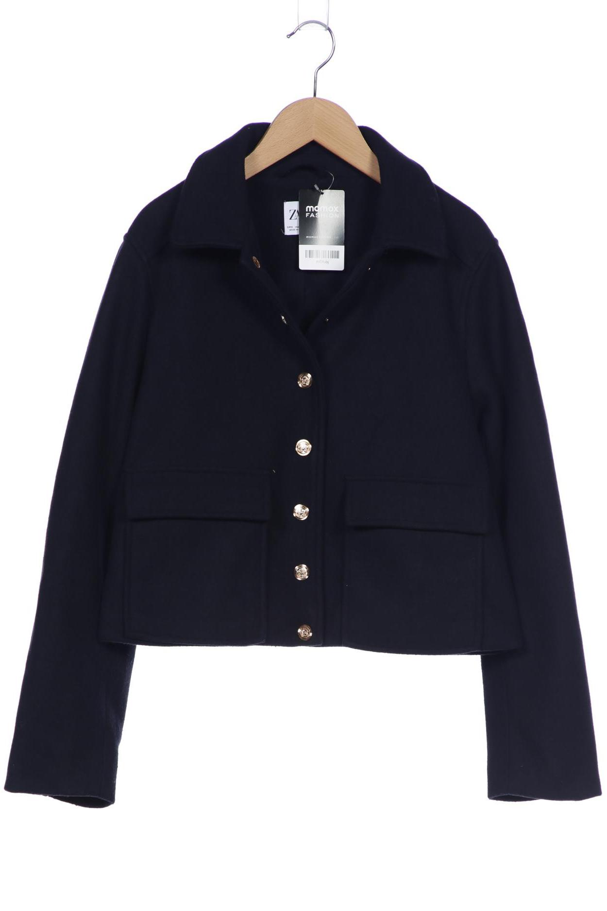 

Zara Damen Jacke, marineblau, Gr. 36