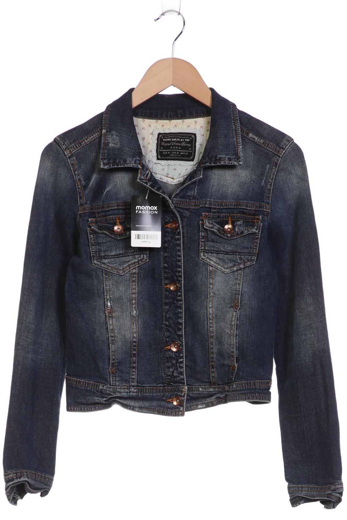 

Zara Damen Jacke, marineblau, Gr. 38