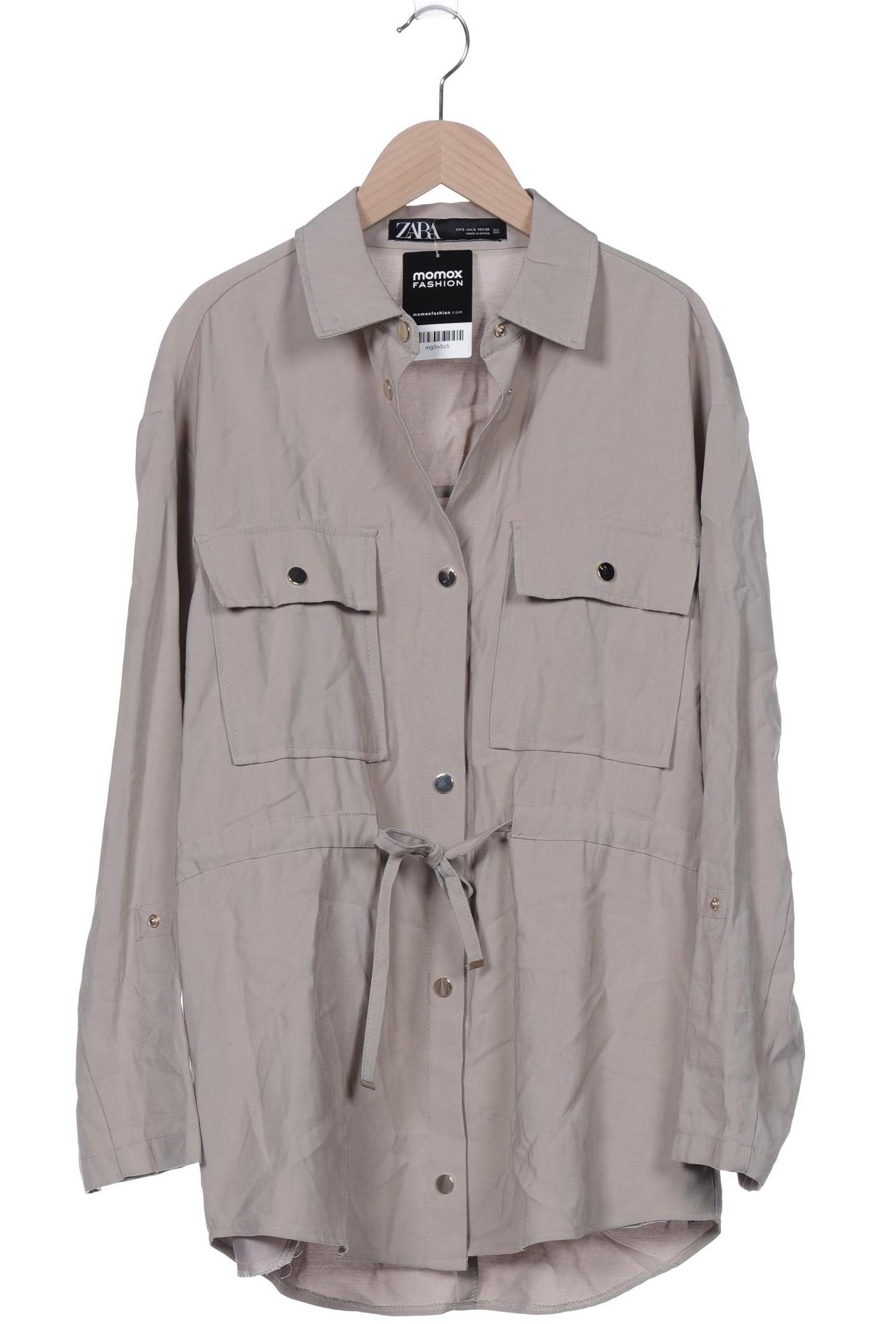 

Zara Damen Jacke, beige, Gr. 36