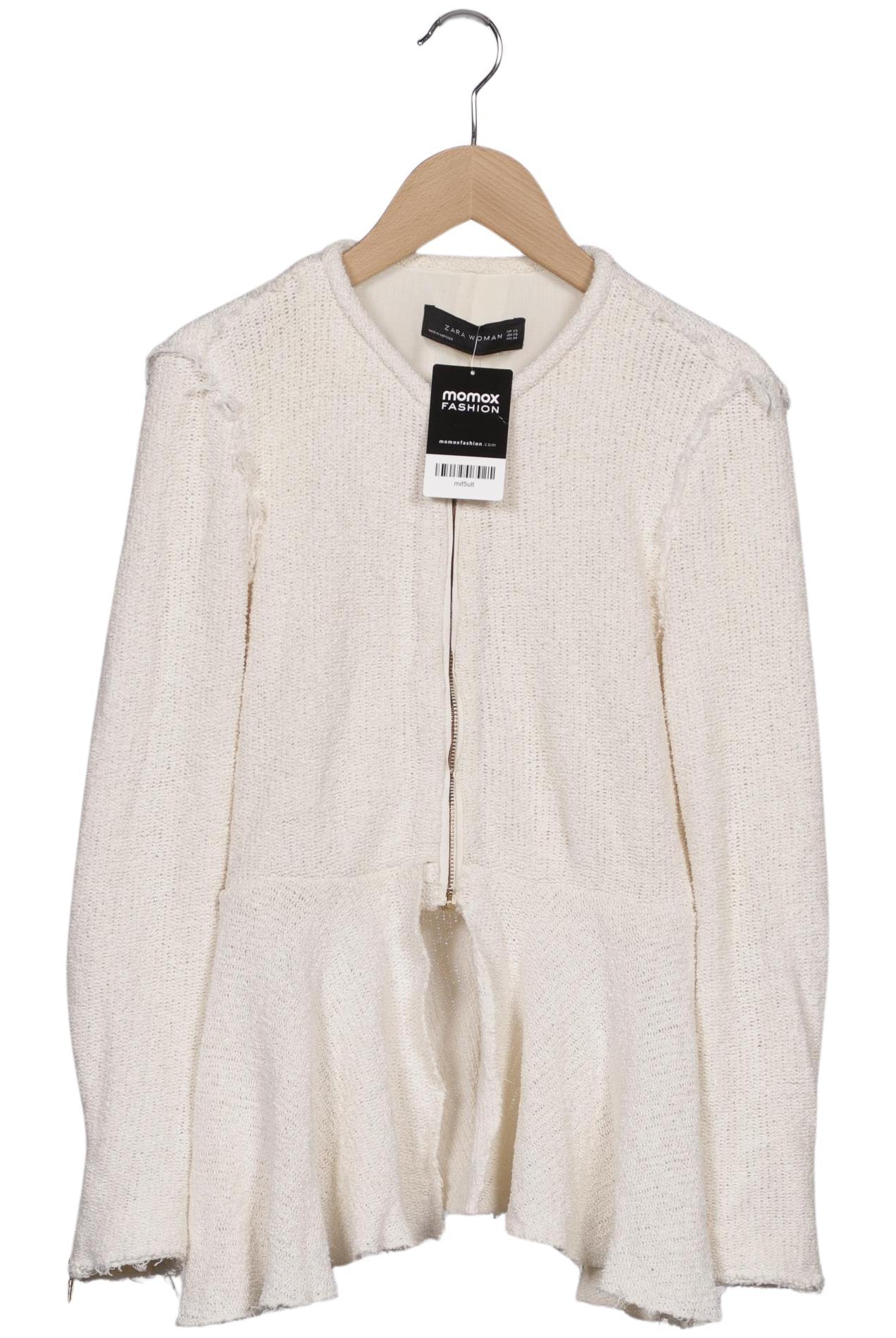 

Zara Damen Jacke, cremeweiß, Gr. 34