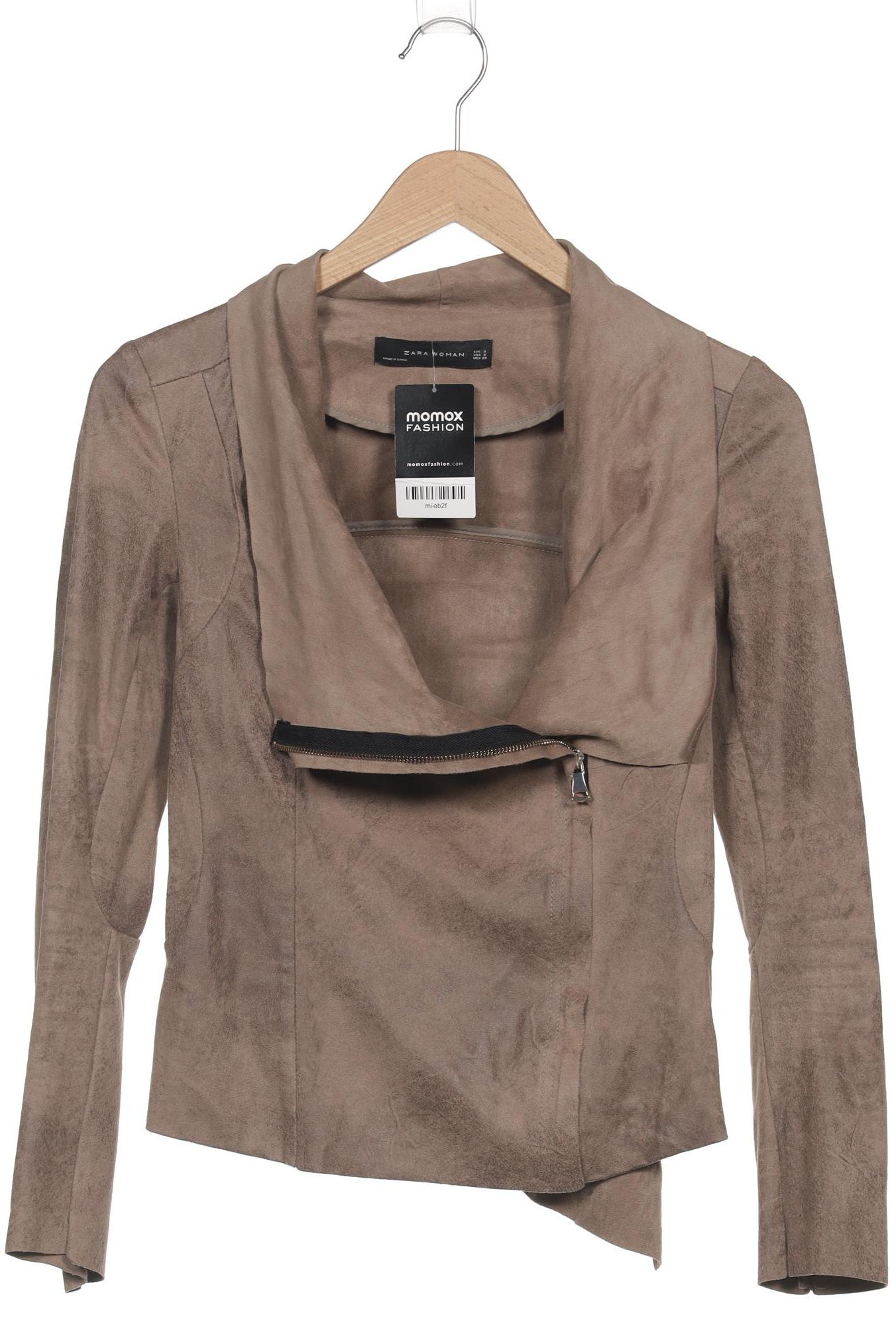 

Zara Damen Jacke, braun, Gr. 36