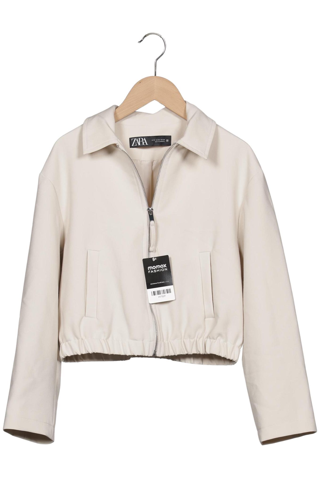 

Zara Damen Jacke, beige, Gr. 34