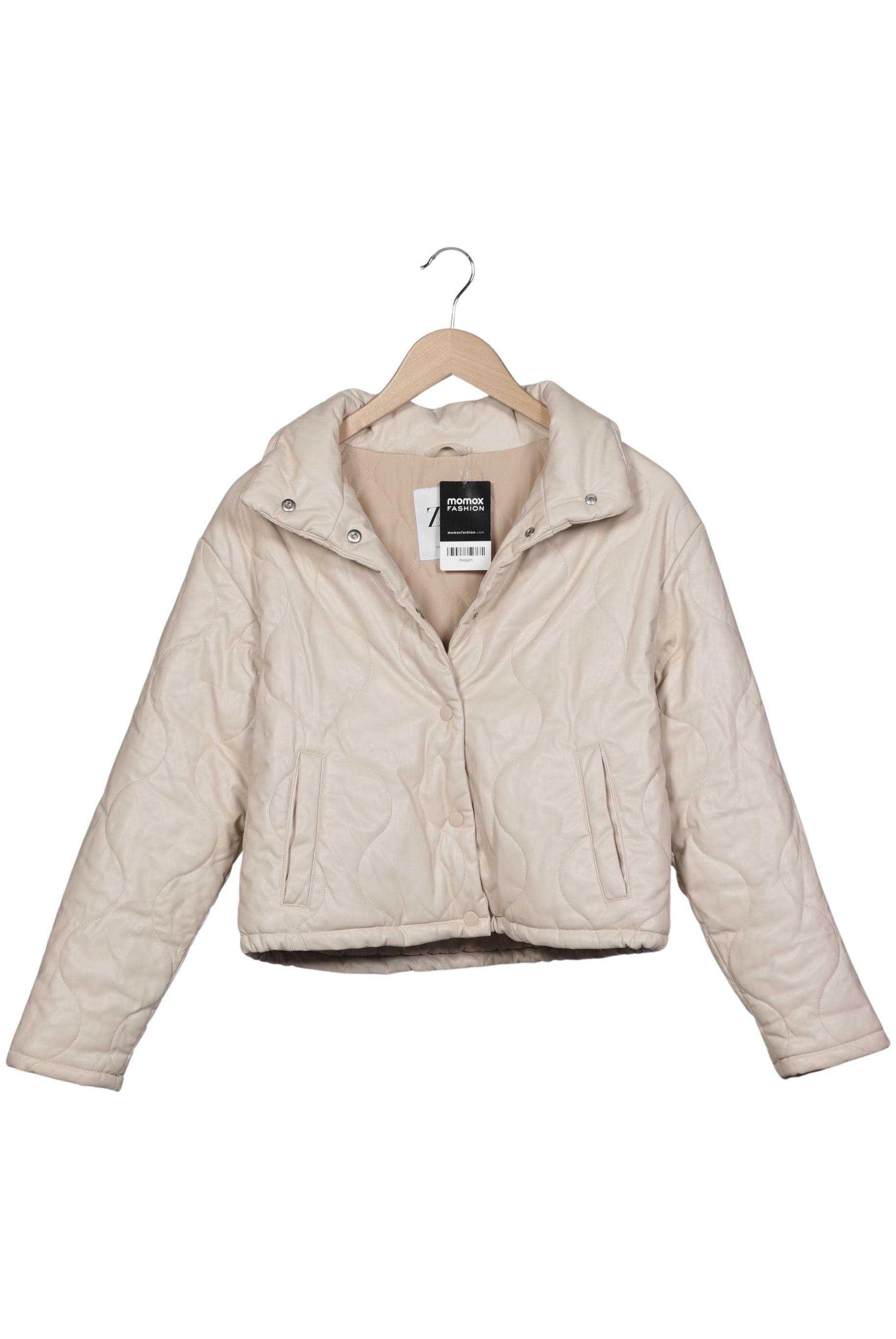 

Zara Damen Jacke, beige, Gr. 34