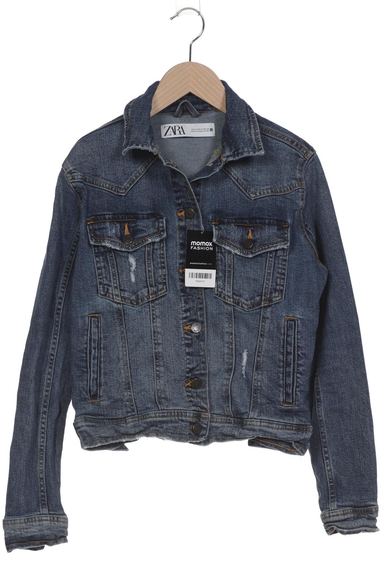 

Zara Damen Jacke, marineblau, Gr. 38