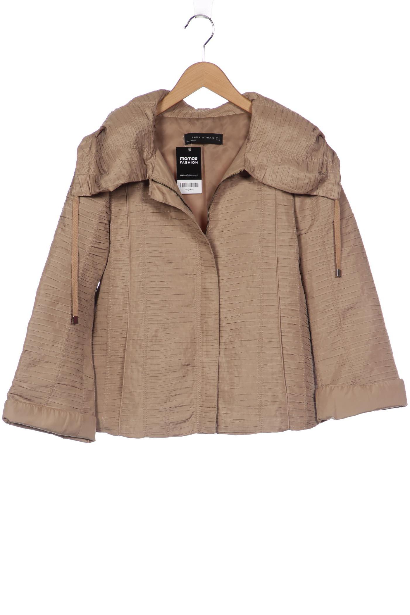 

ZARA Damen Jacke, beige