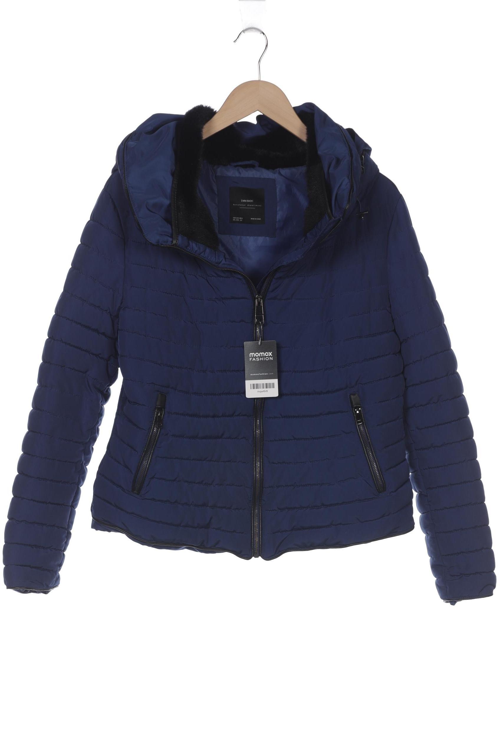 

Zara Damen Jacke, marineblau, Gr. 46
