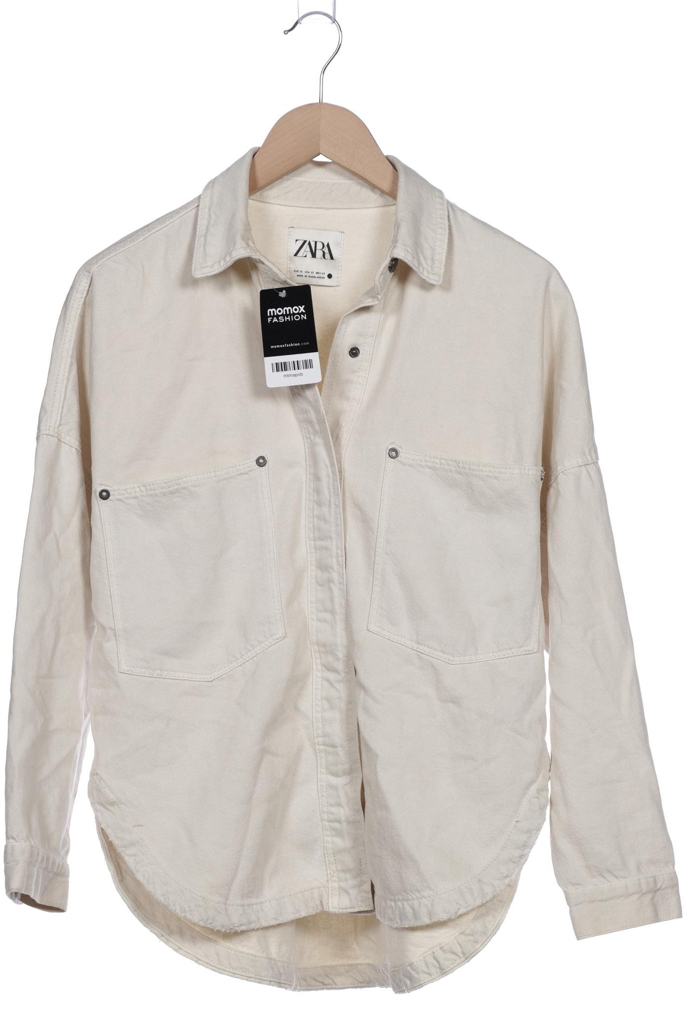 

Zara Damen Jacke, cremeweiß, Gr. 34