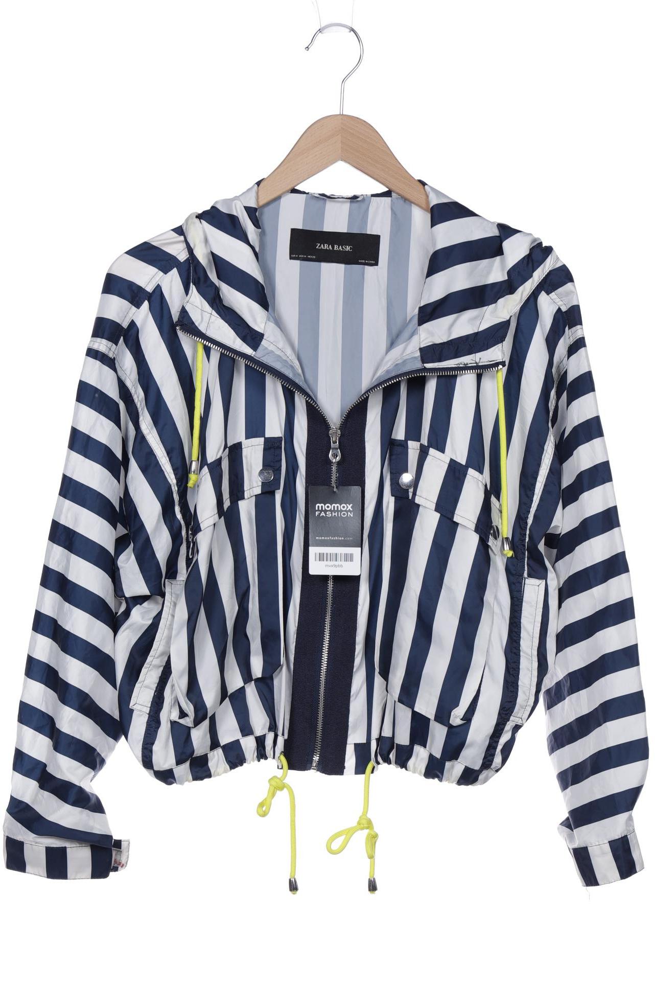 

ZARA Damen Jacke, marineblau
