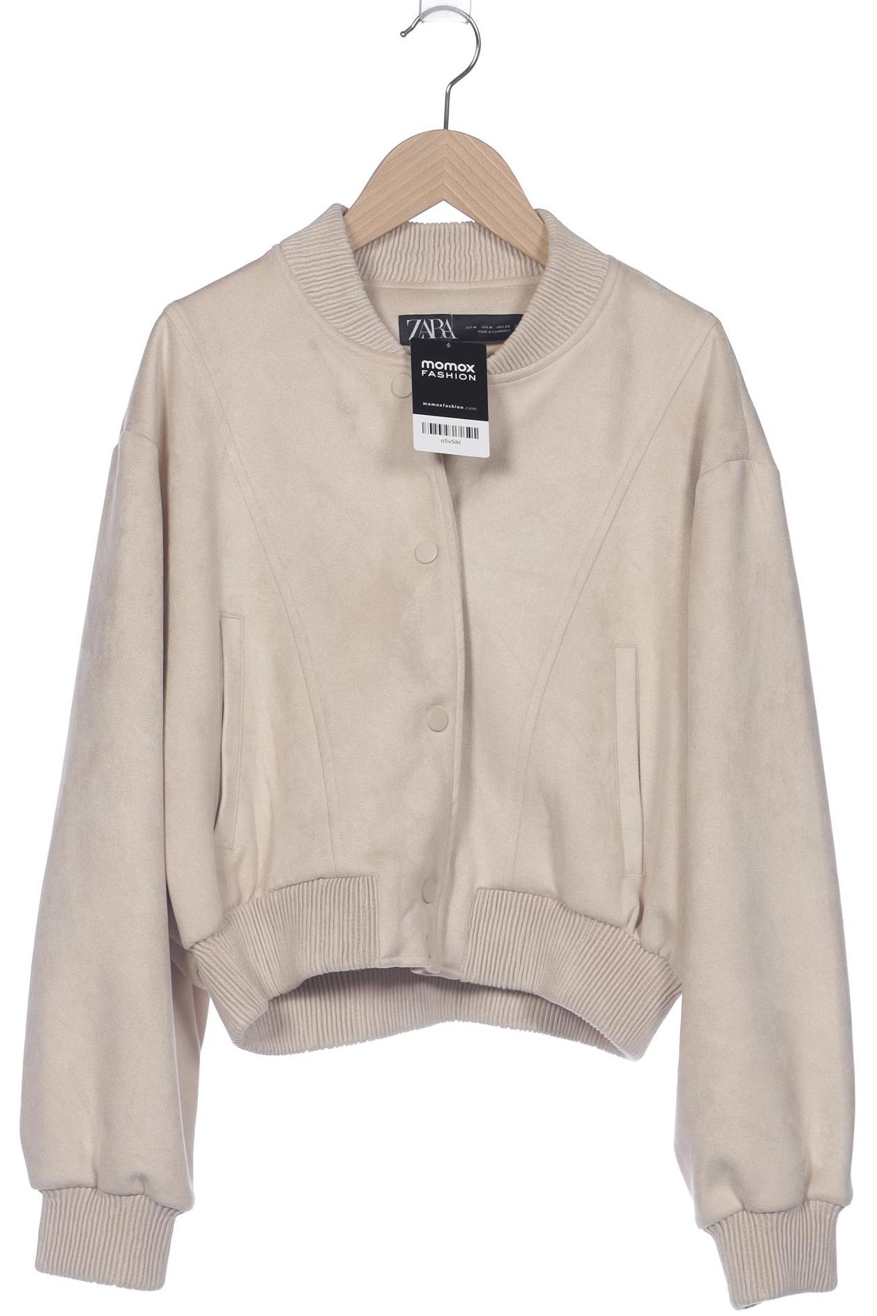 

Zara Damen Jacke, beige, Gr. 38