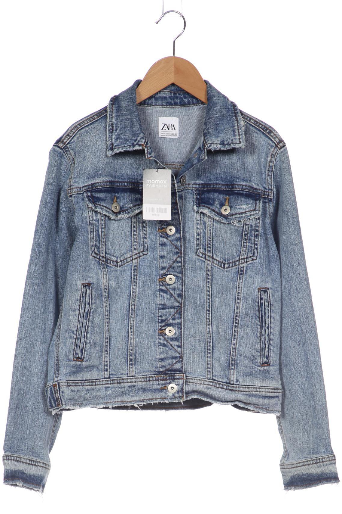 

ZARA Damen Jacke, blau