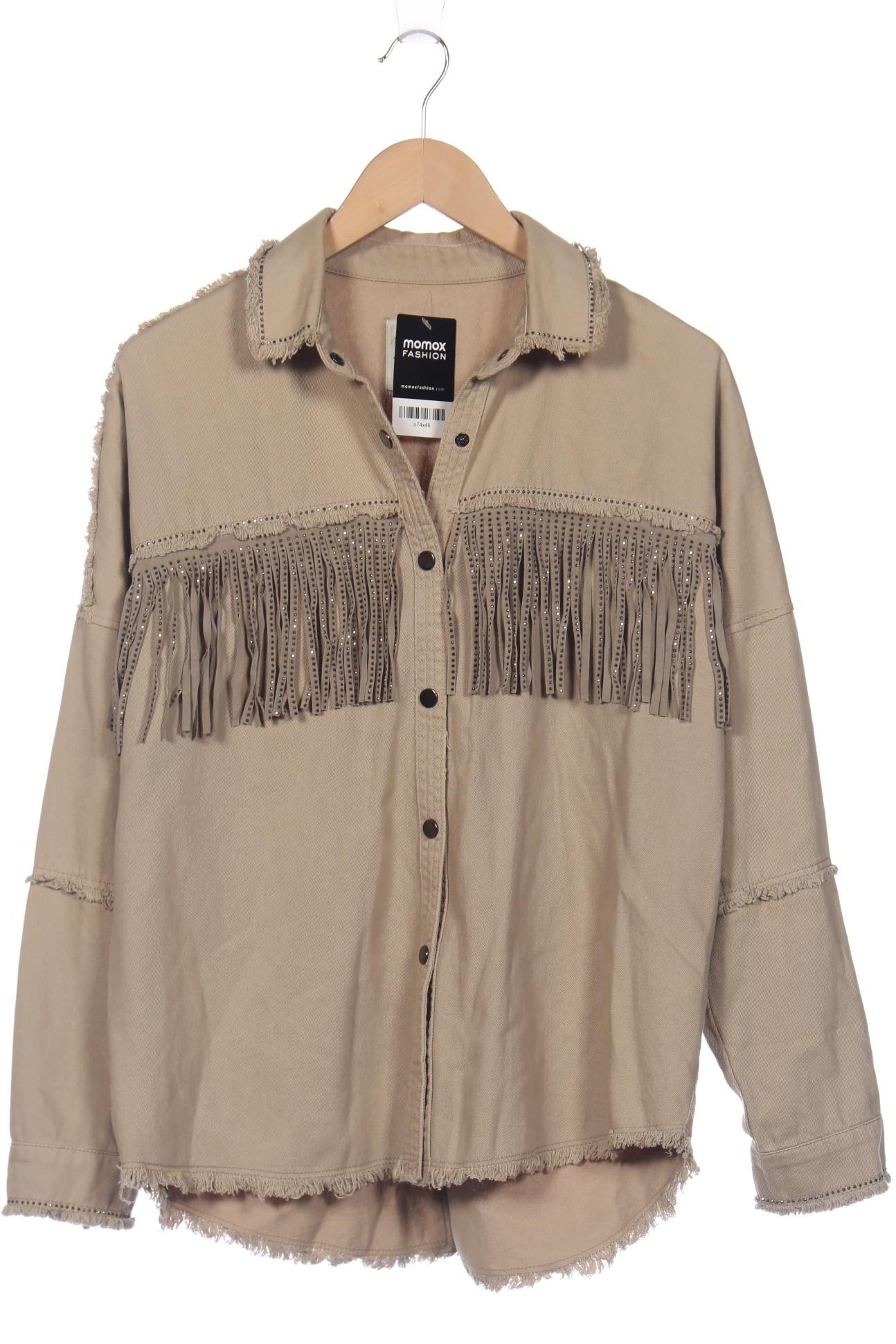 

ZARA Damen Jacke, beige