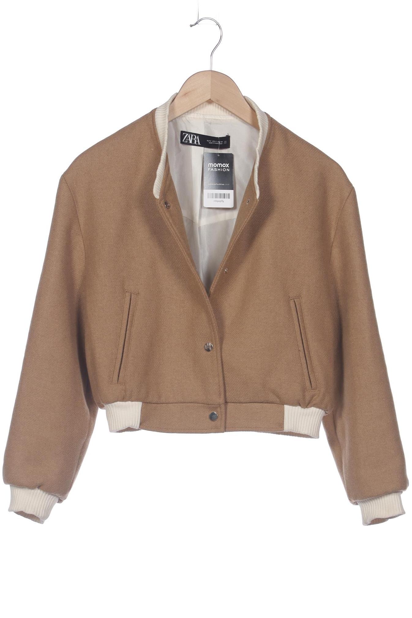 

Zara Damen Jacke, beige, Gr. 36