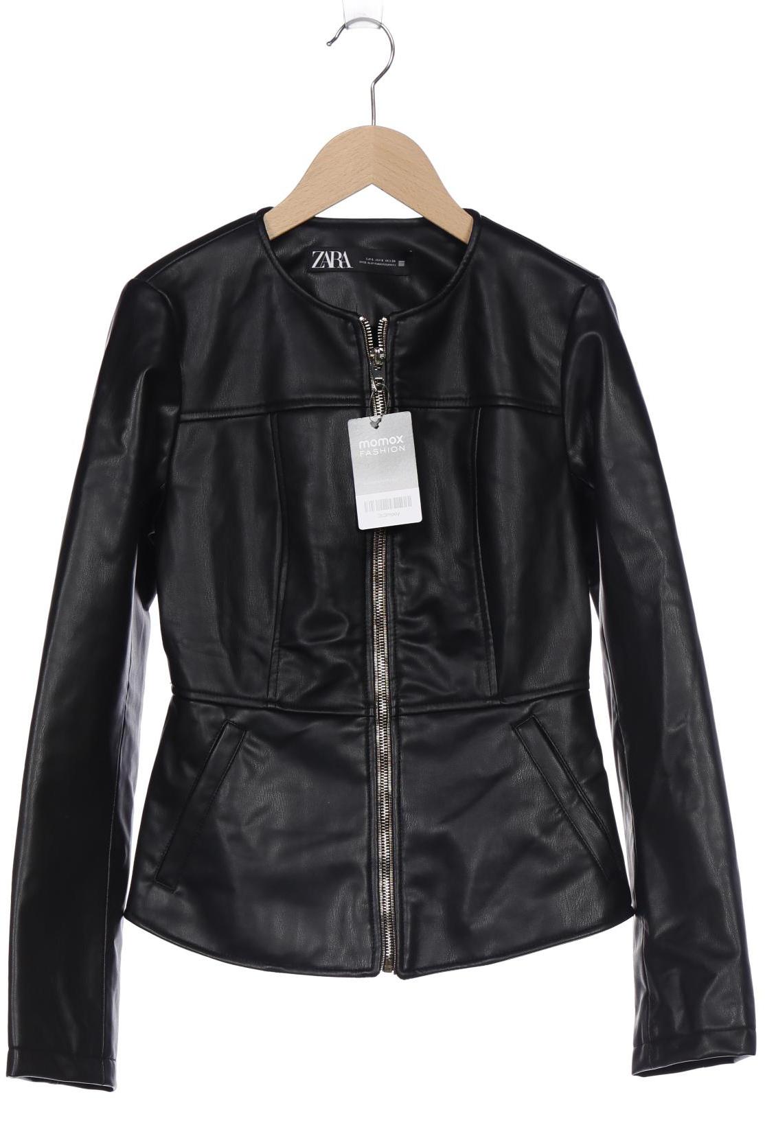 

ZARA Damen Jacke, schwarz