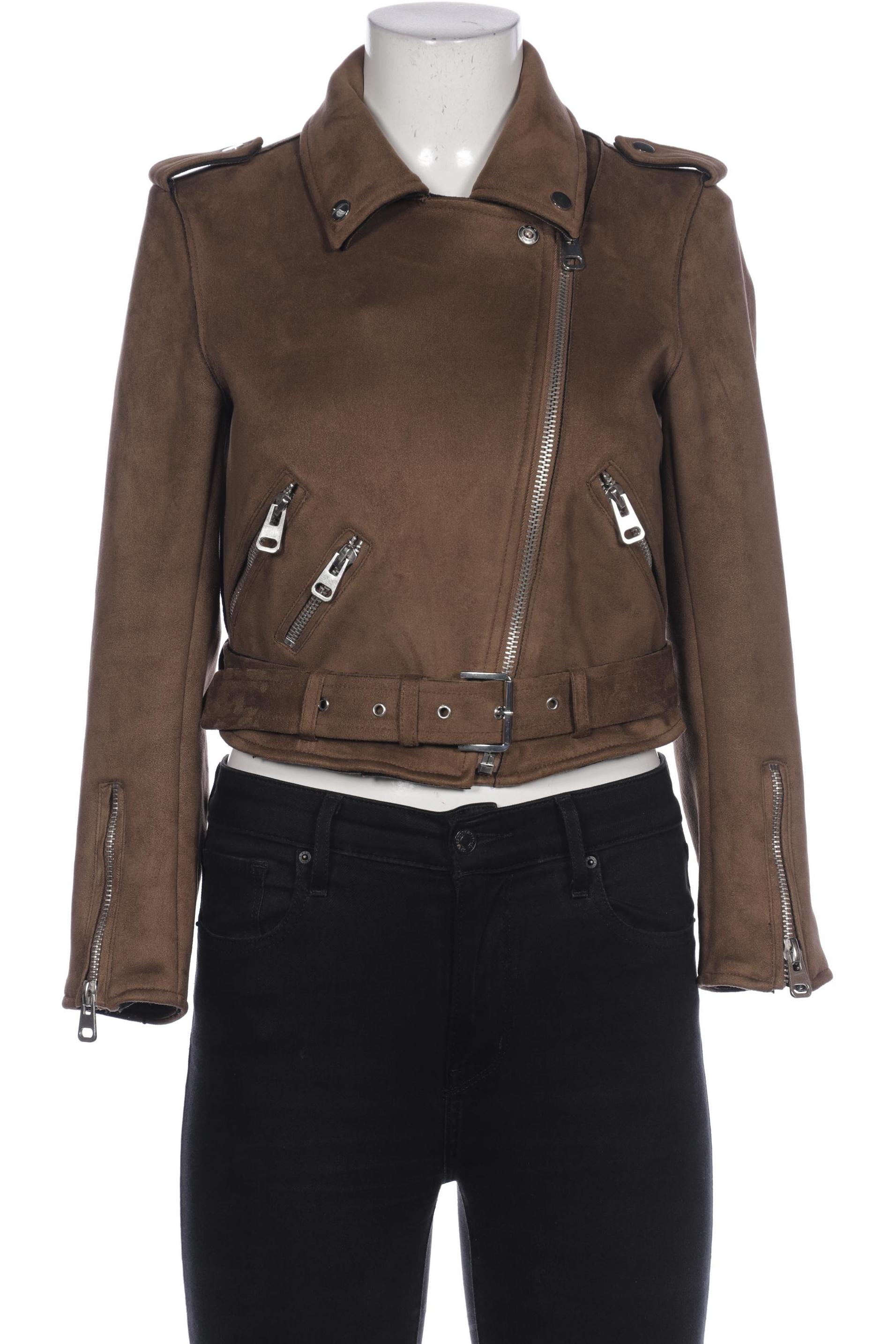 

Zara Damen Jacke, braun, Gr. 38