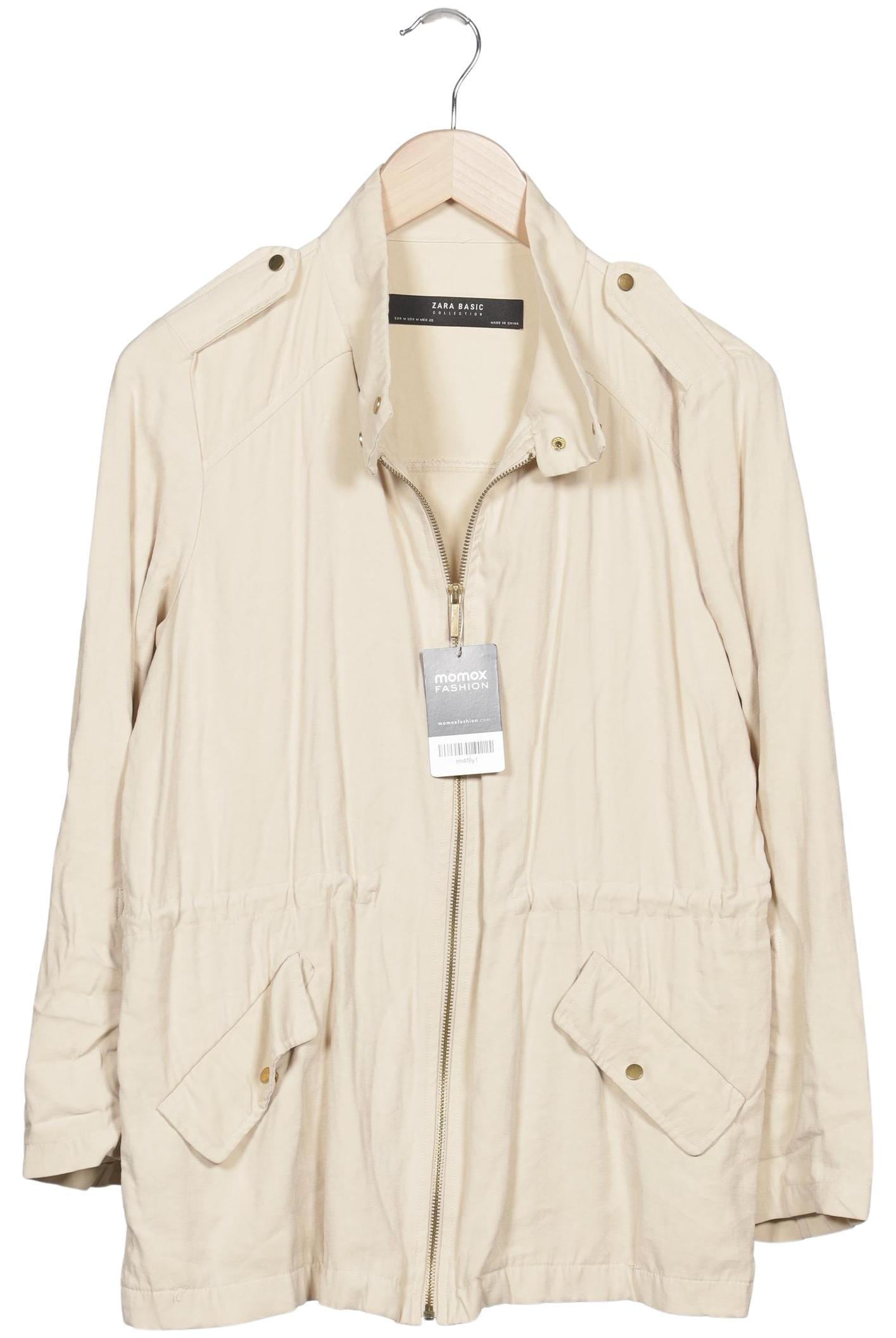 

Zara Damen Jacke, beige, Gr. 38