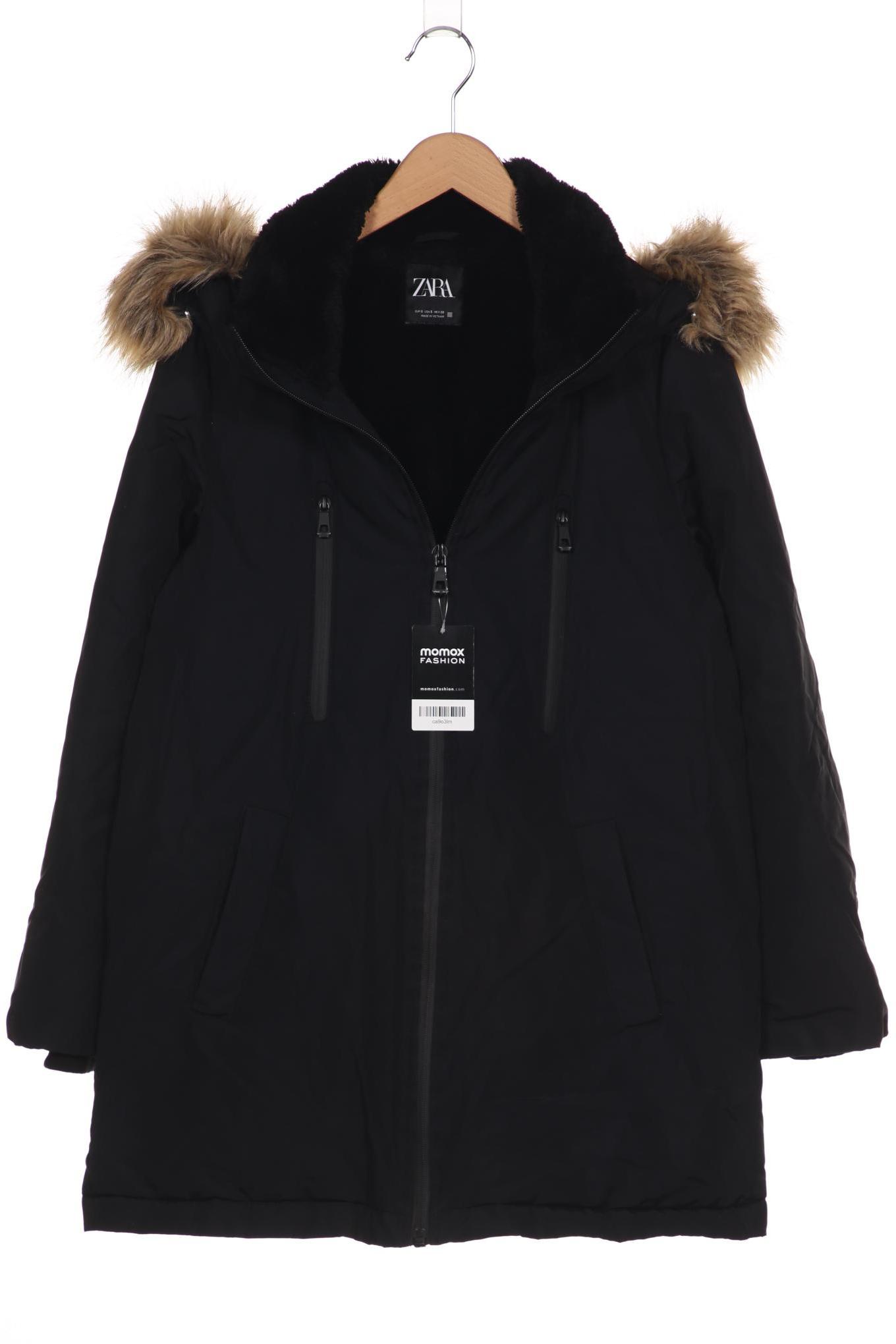

ZARA Damen Jacke, schwarz