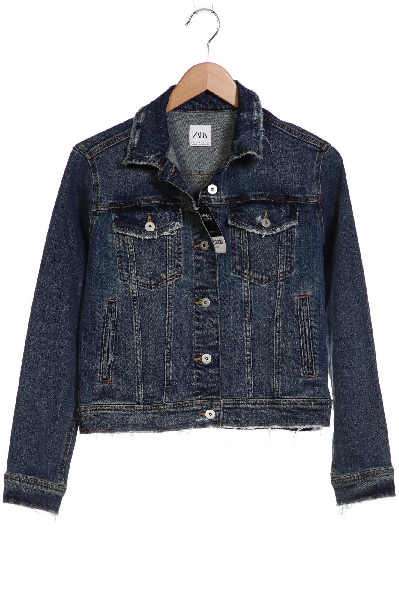 

Zara Damen Jacke, marineblau, Gr. 42