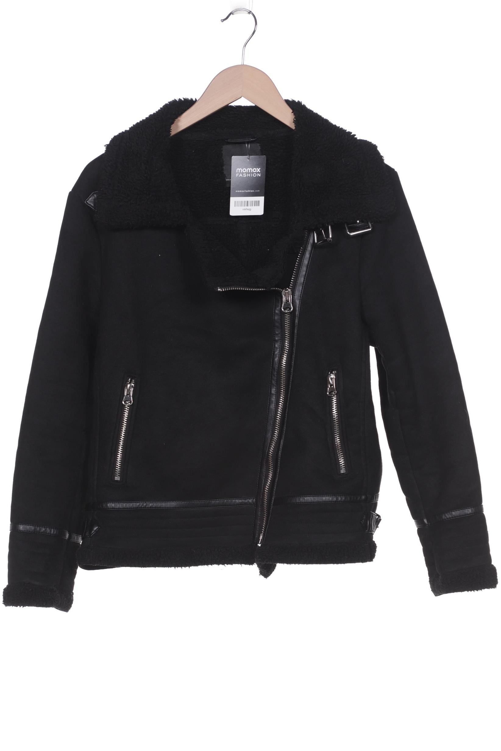

ZARA Damen Jacke, schwarz