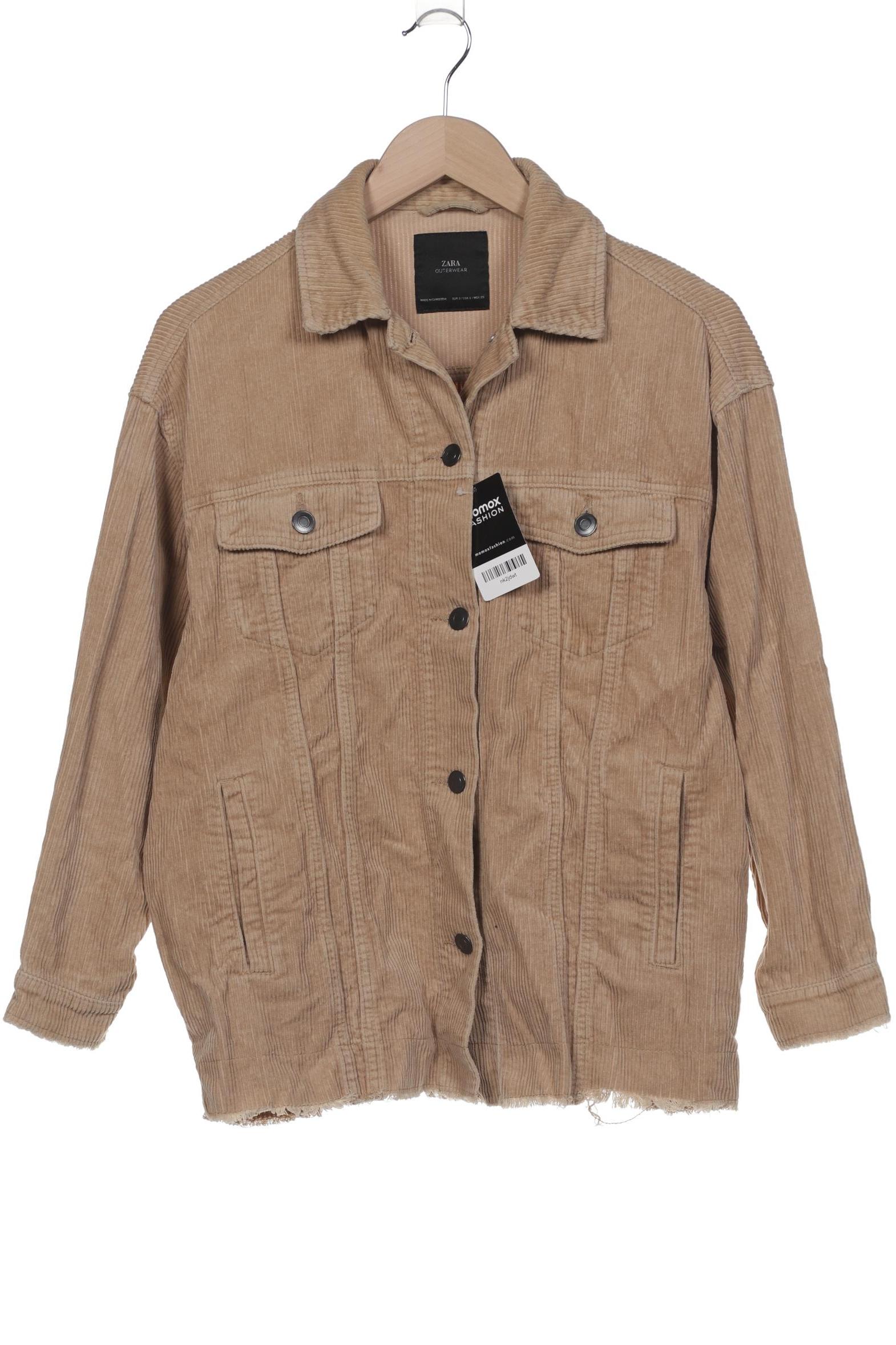 

Zara Damen Jacke, beige, Gr. 36
